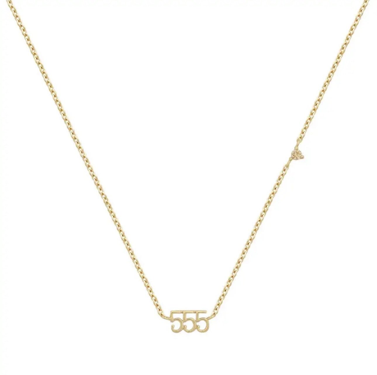 Angel Numbers Necklace - Luisa Luxe gold jewellery