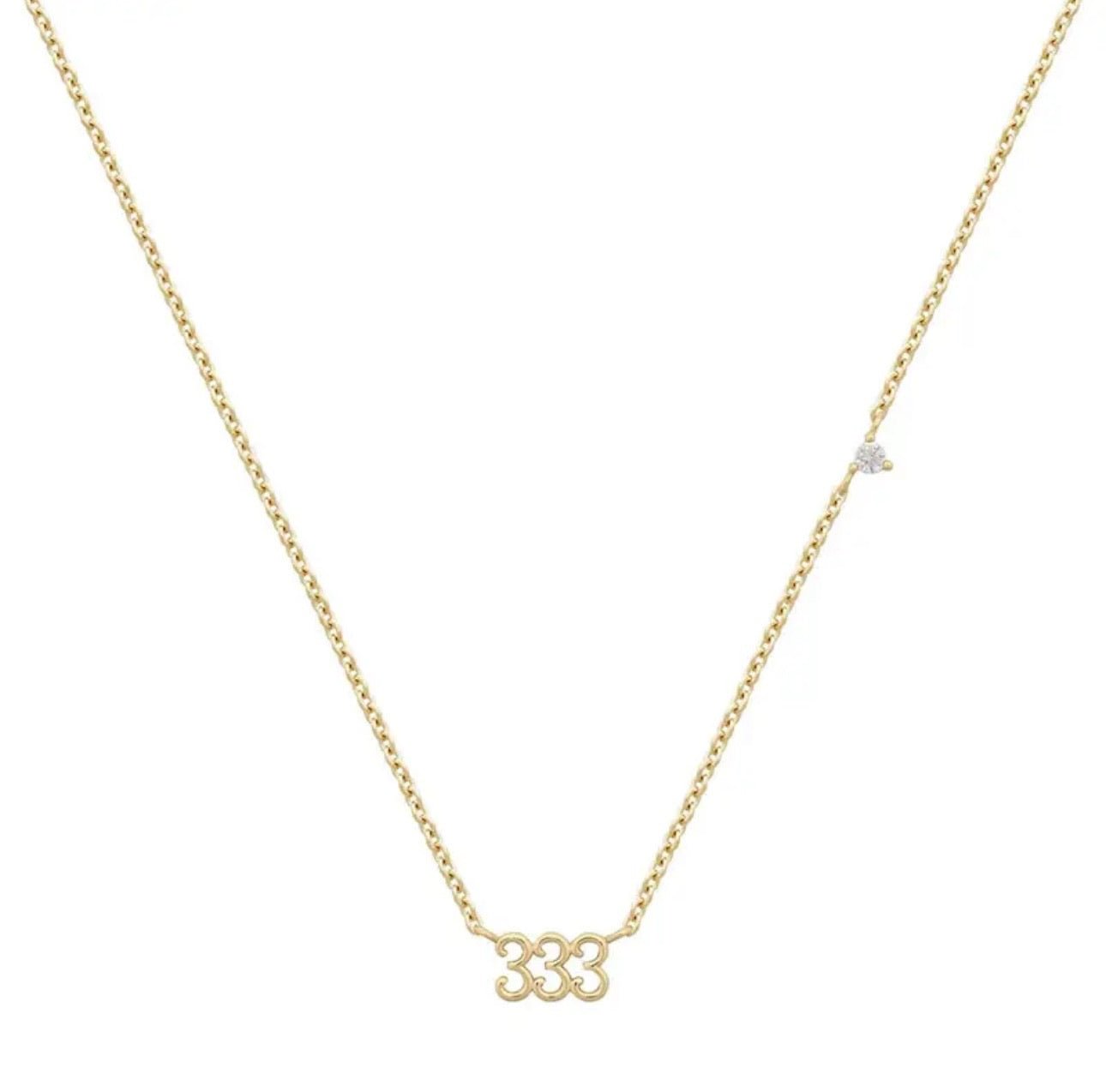 Angel Numbers Necklace - Luisa Luxe gold jewellery