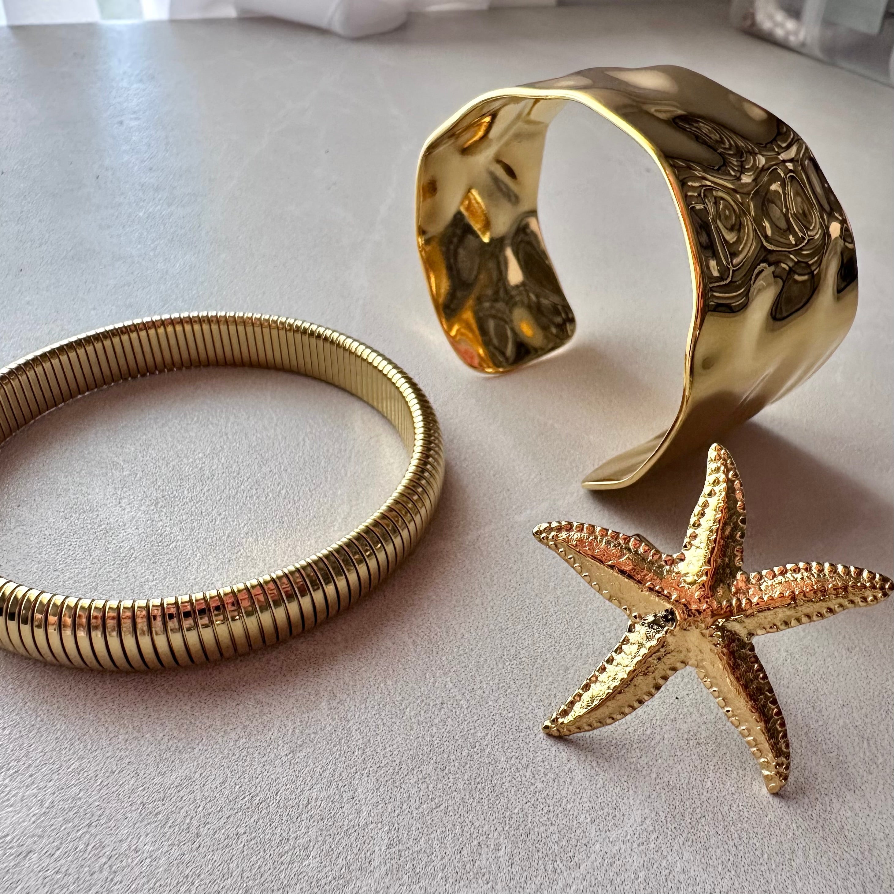 Aqua Ring - Luisa Luxe gold jewellery