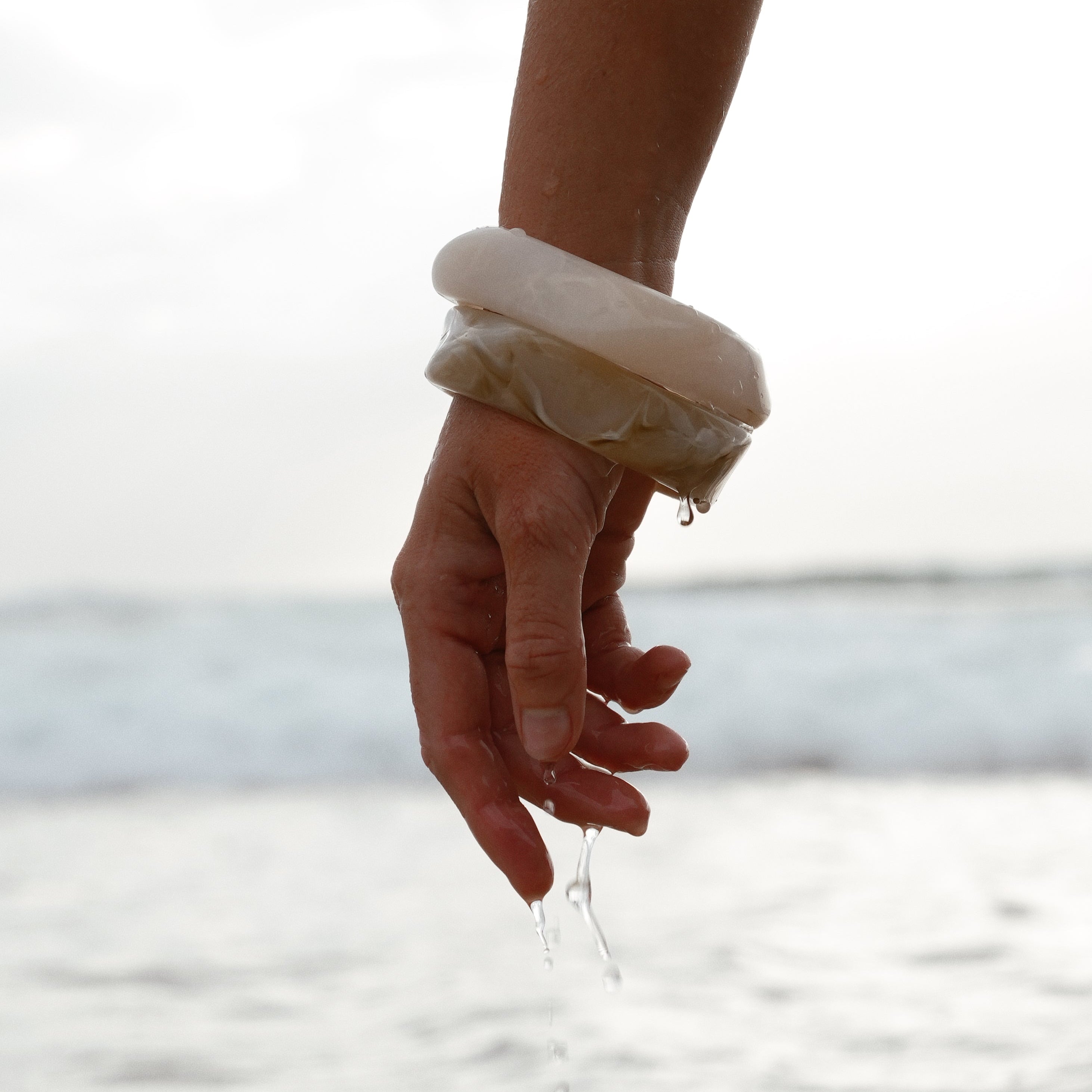 Bella Resin Bangle - Luisa Luxe gold jewellery