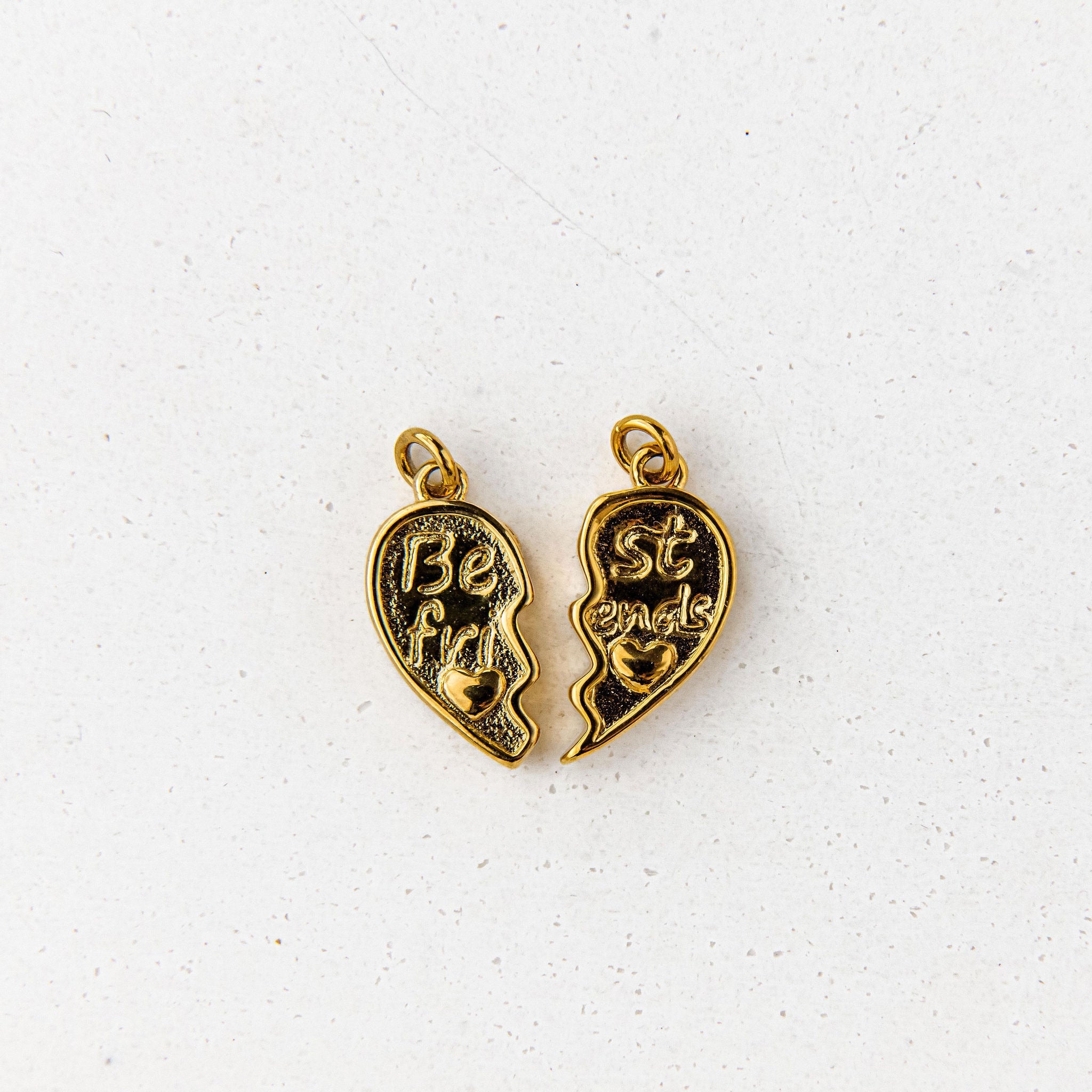 Best Friends (Right Side) Charm - Luisa Luxe gold jewellery