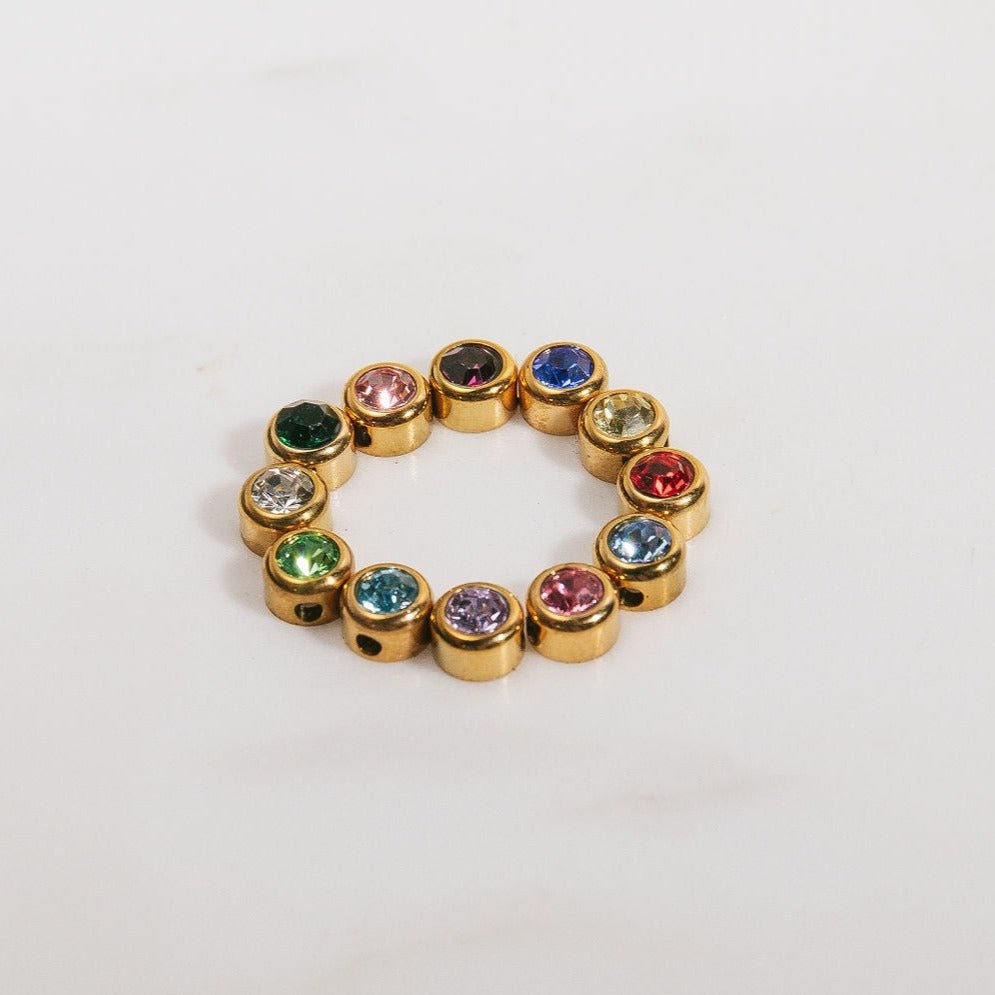 Birthstone Charm - Luisa Luxe gold jewellery