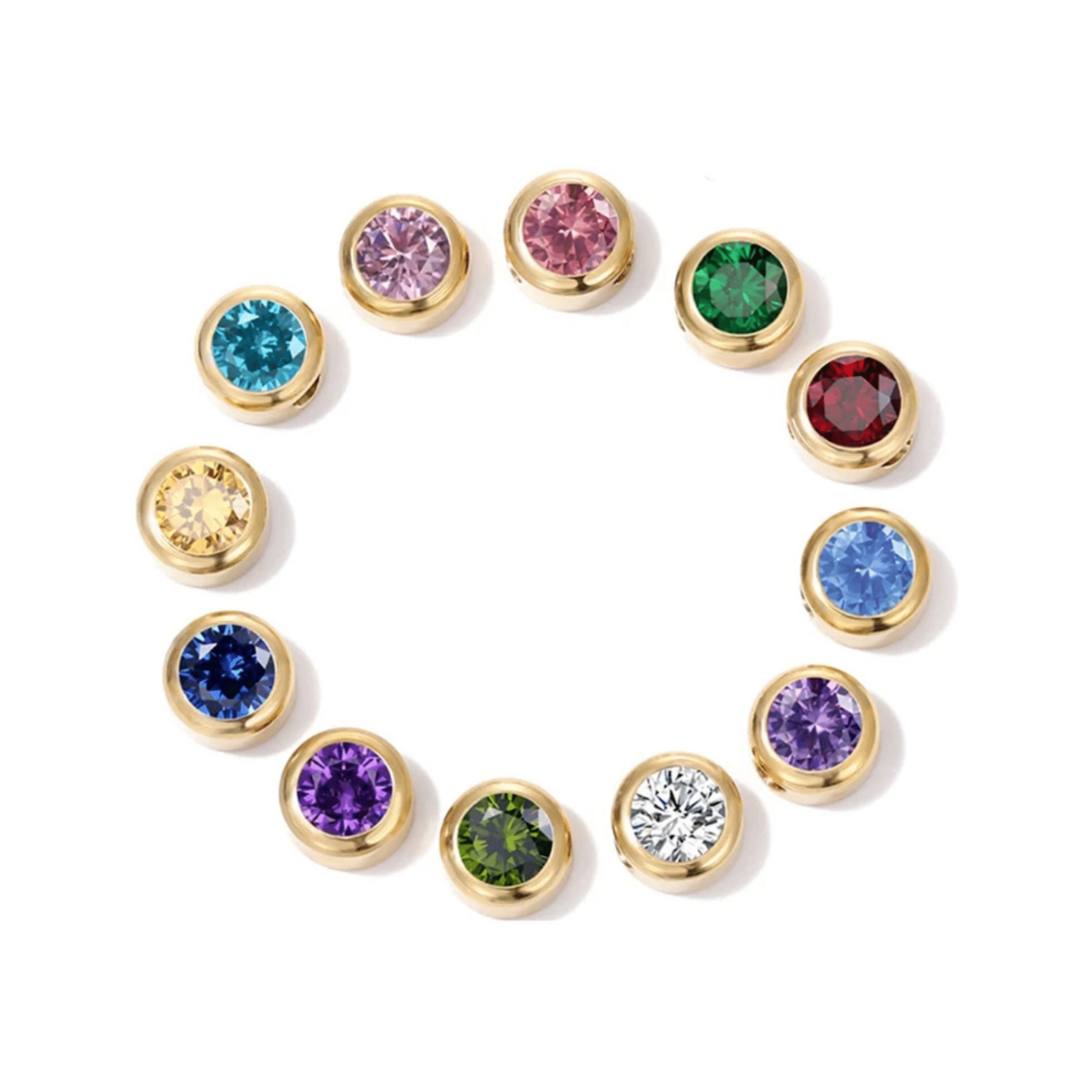 Birthstone Charm - Luisa Luxe gold jewellery