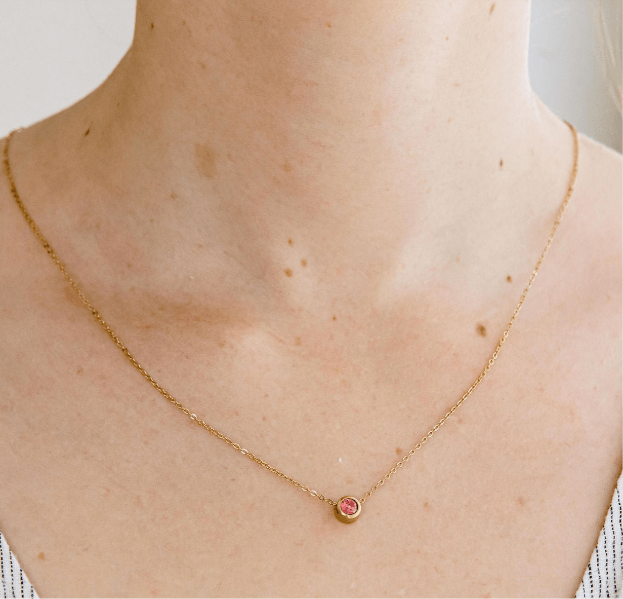 Birthstone Charm - Luisa Luxe gold jewellery