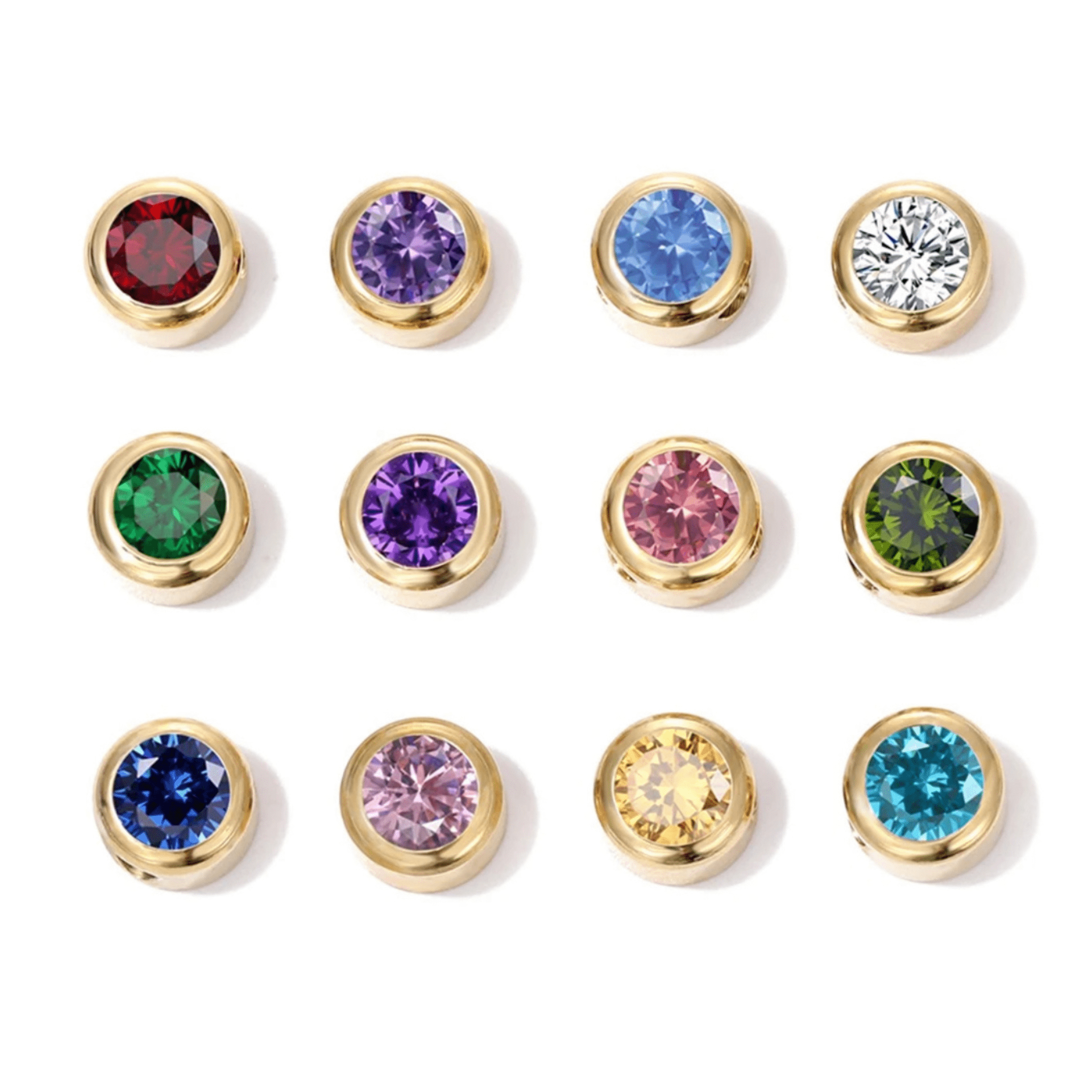 Birthstone Charm - Luisa Luxe gold jewellery