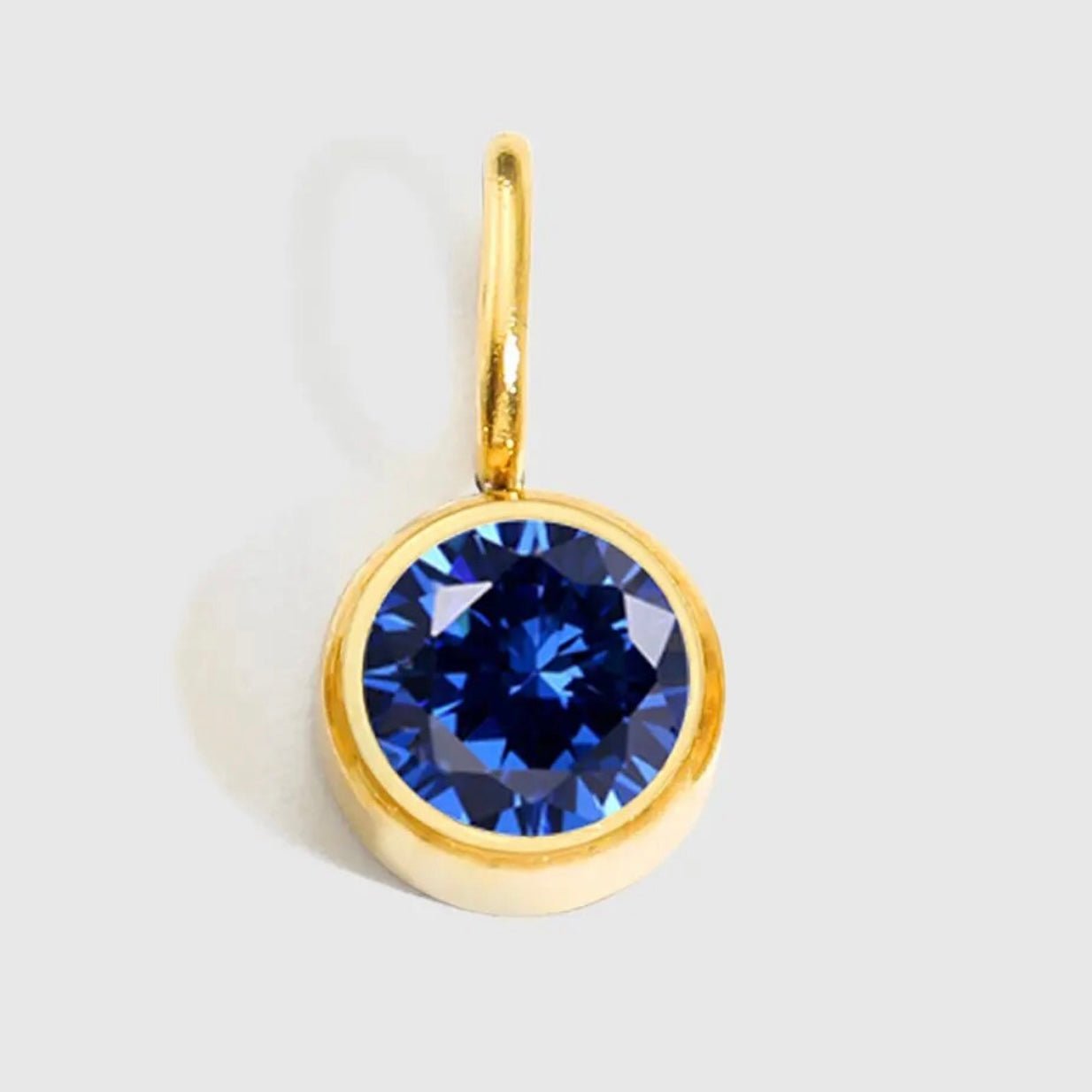Birthstone Pendant Charm - Luisa Luxe gold jewellery