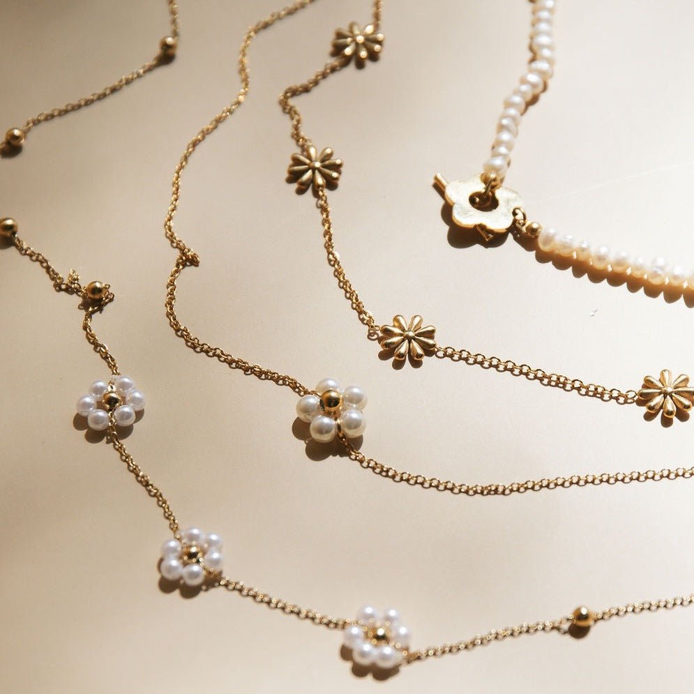 Bloom Necklace - Luisa Luxe gold jewellery