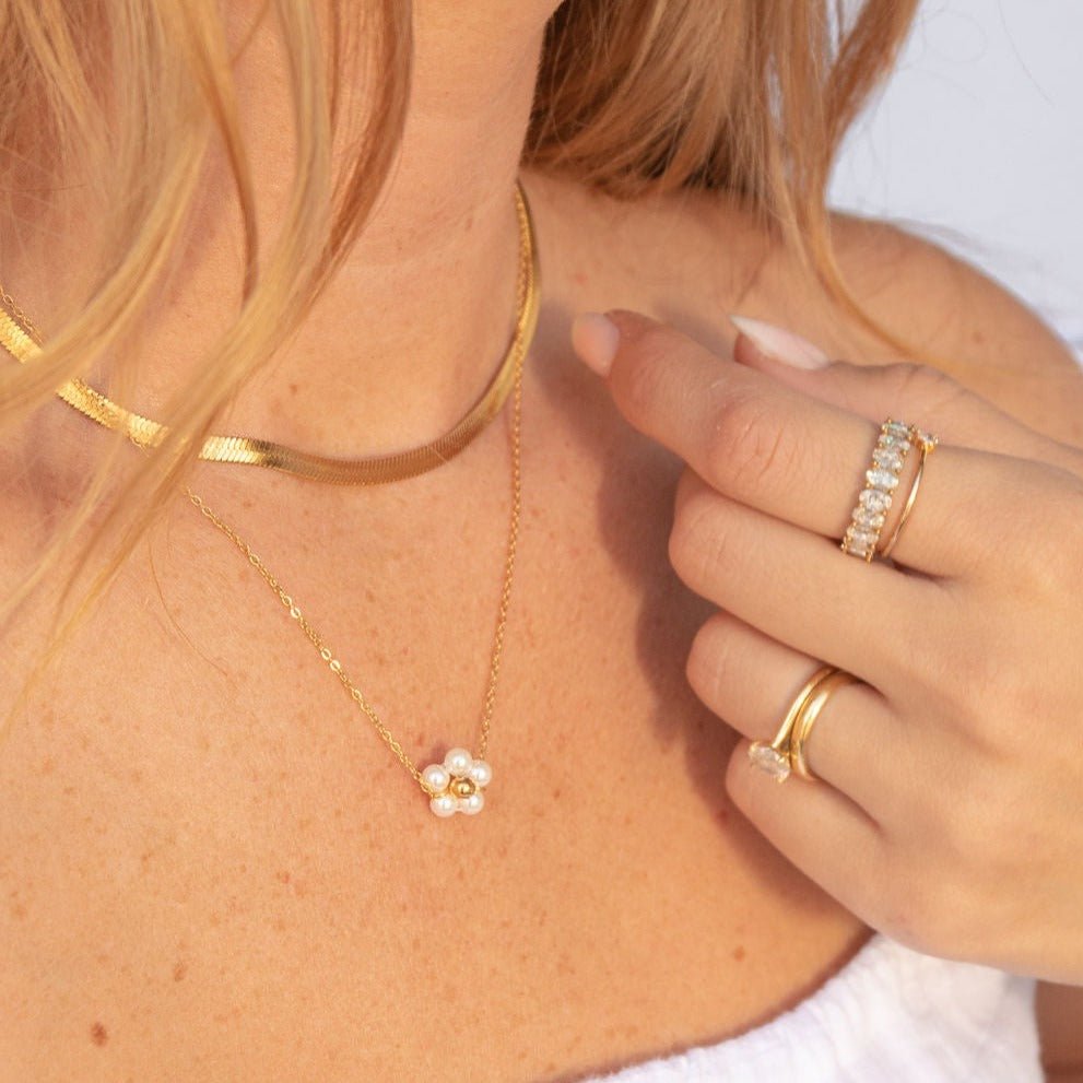 Blossom Necklace - Luisa Luxe gold jewellery