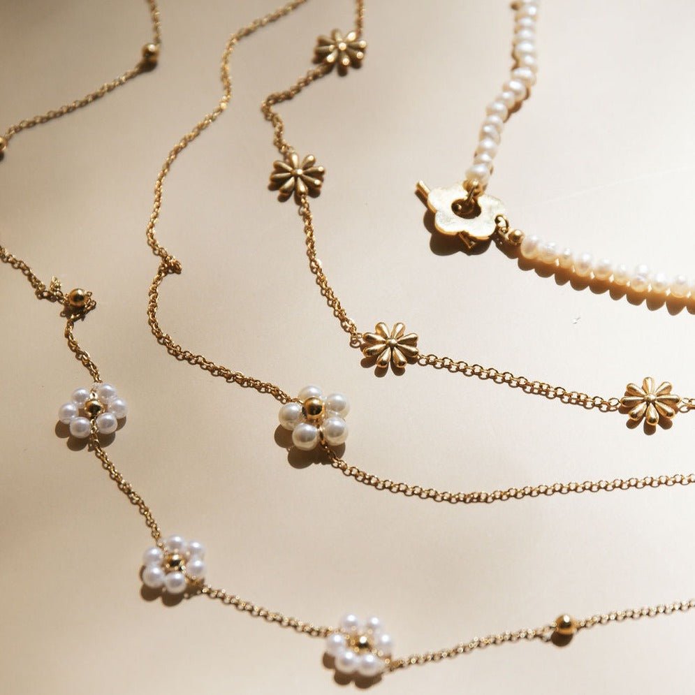 Blossom Necklace - Luisa Luxe gold jewellery