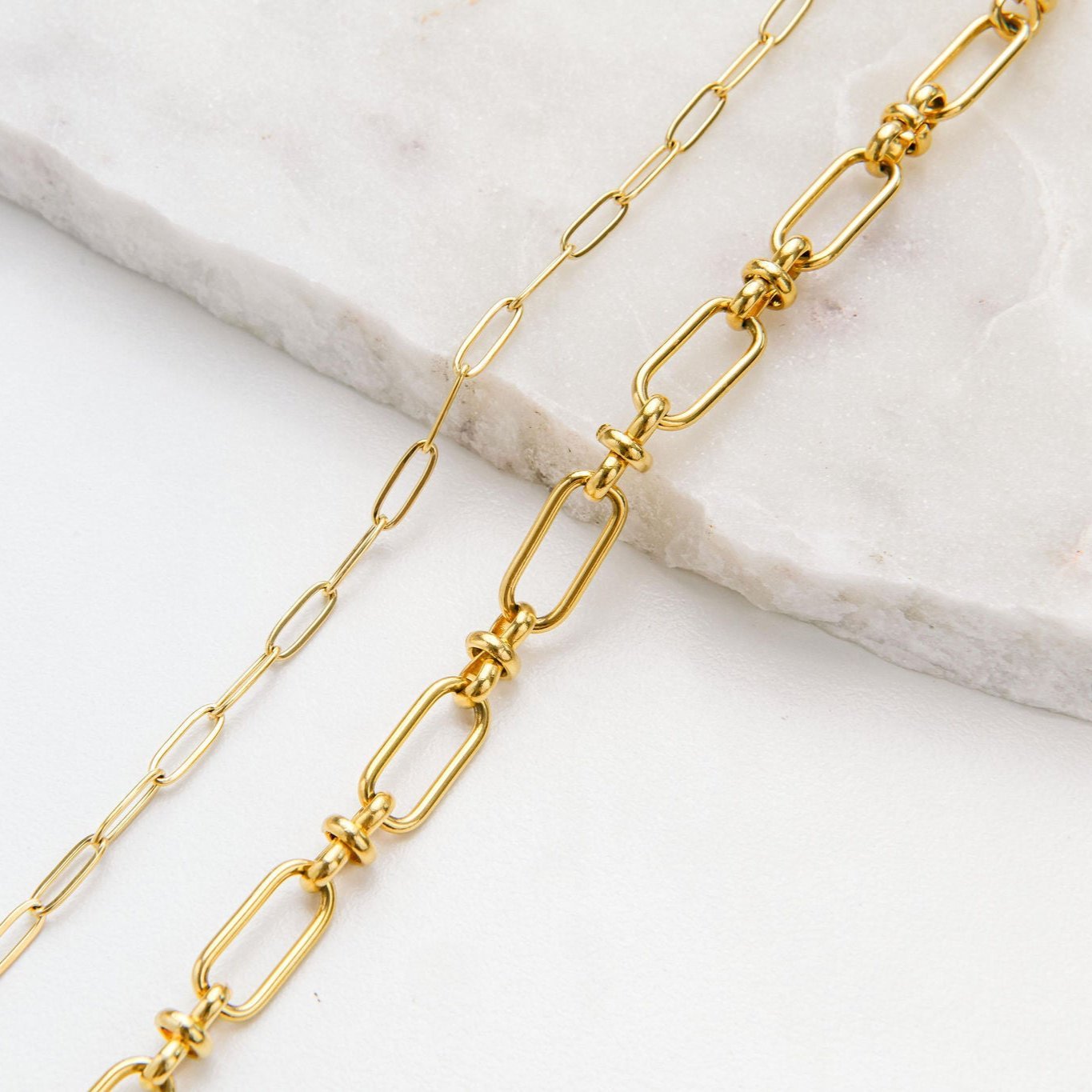 Bold Paperclip Bracelet - Luisa Luxe gold jewellery