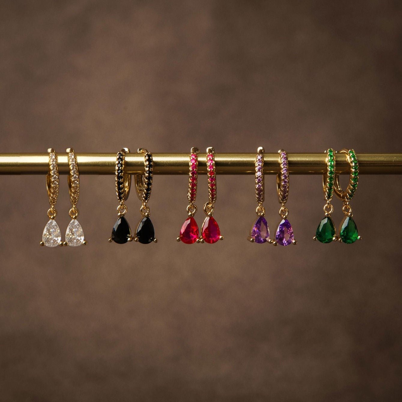 Carla Earrings - Luisa Luxe gold jewellery