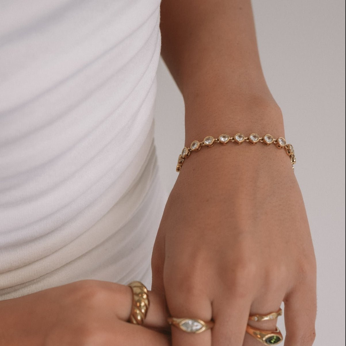 Celeste Bracelet - Luisa Luxe gold jewellery