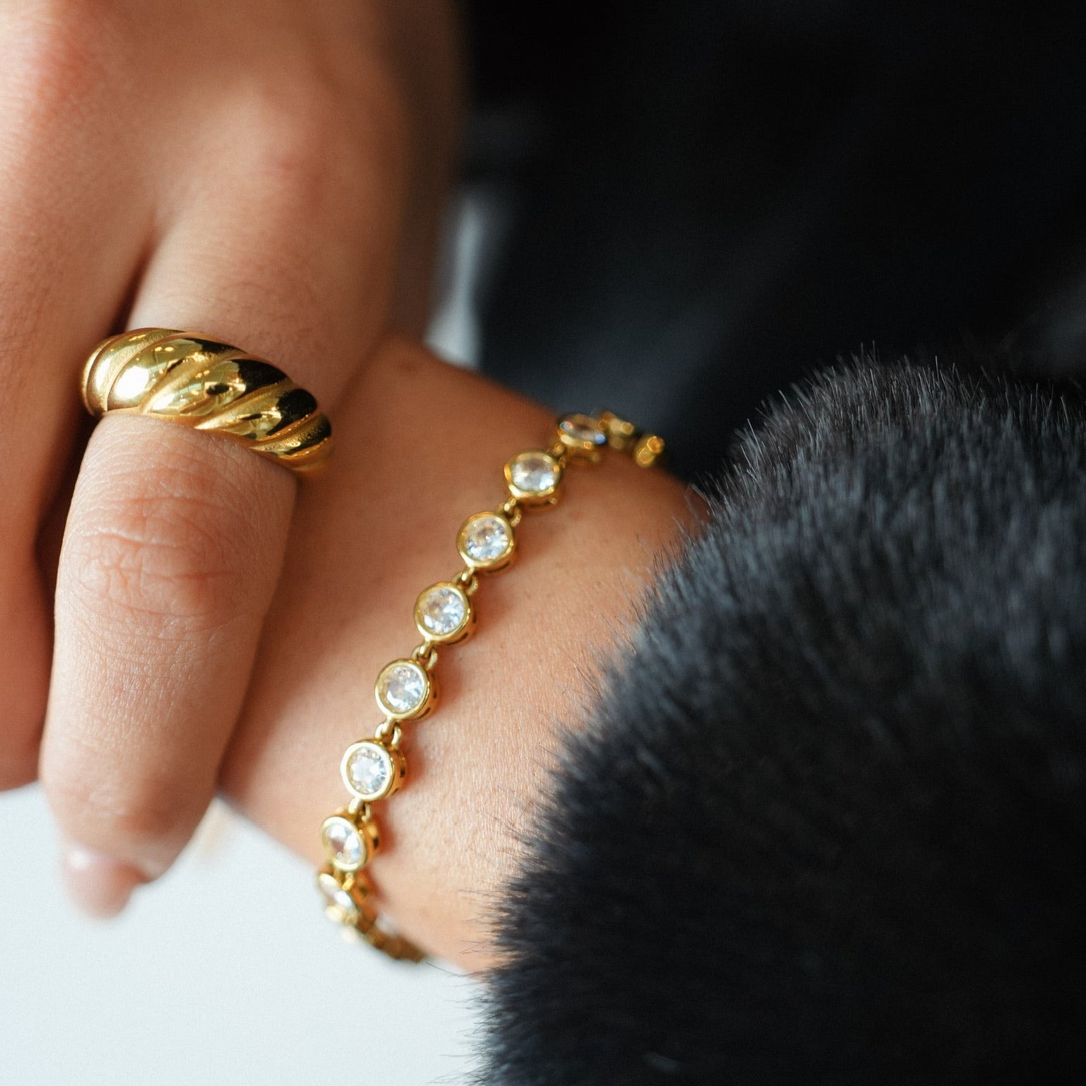 Celeste Bracelet - Luisa Luxe gold jewellery