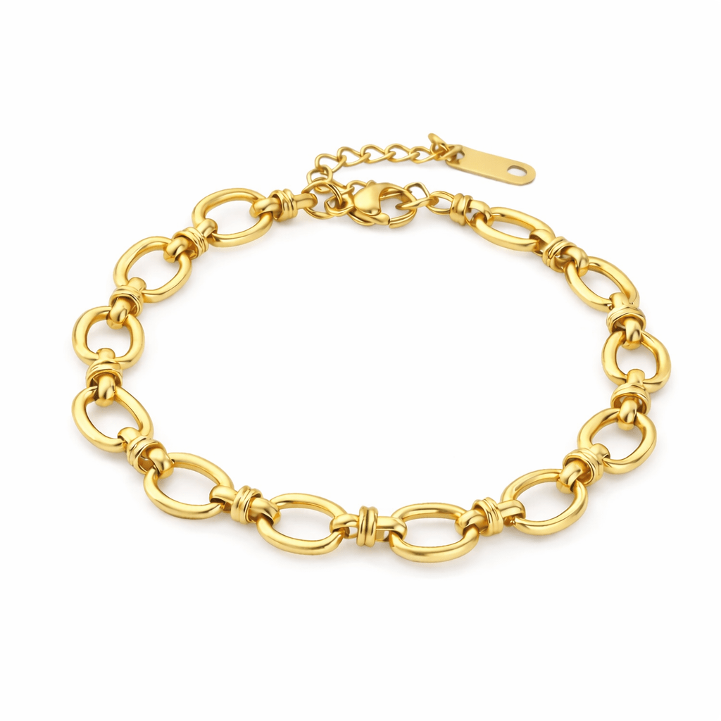 Classic Link Bracelet - Luisa Luxe gold jewellery