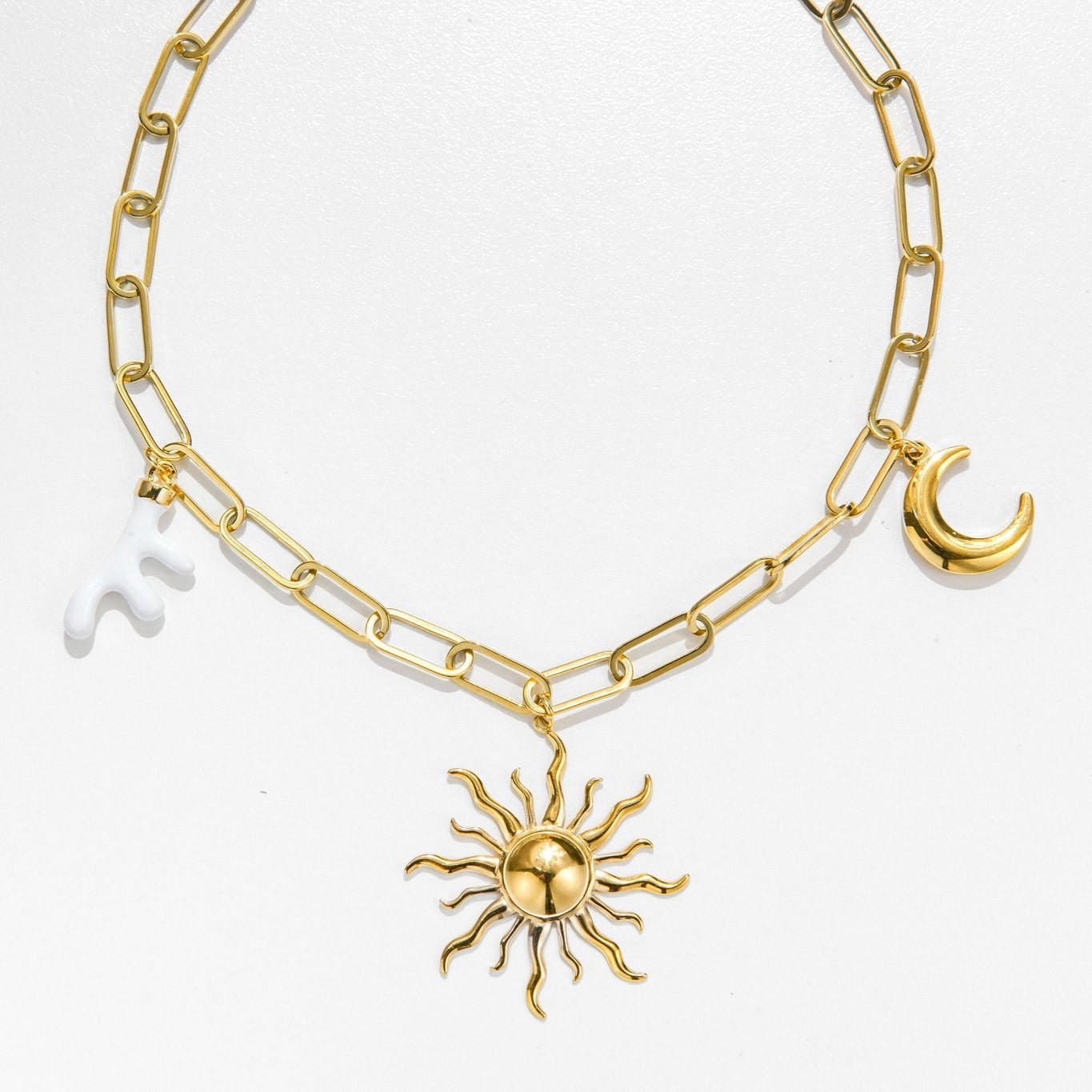 Classic Paperclip Necklace - Luisa Luxe gold jewellery