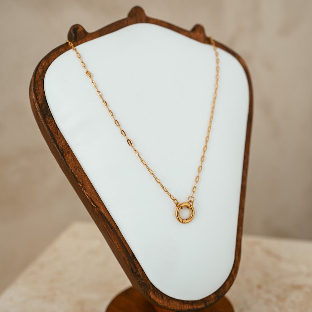 Classic Pendant Necklace - Luisa Luxe gold jewellery