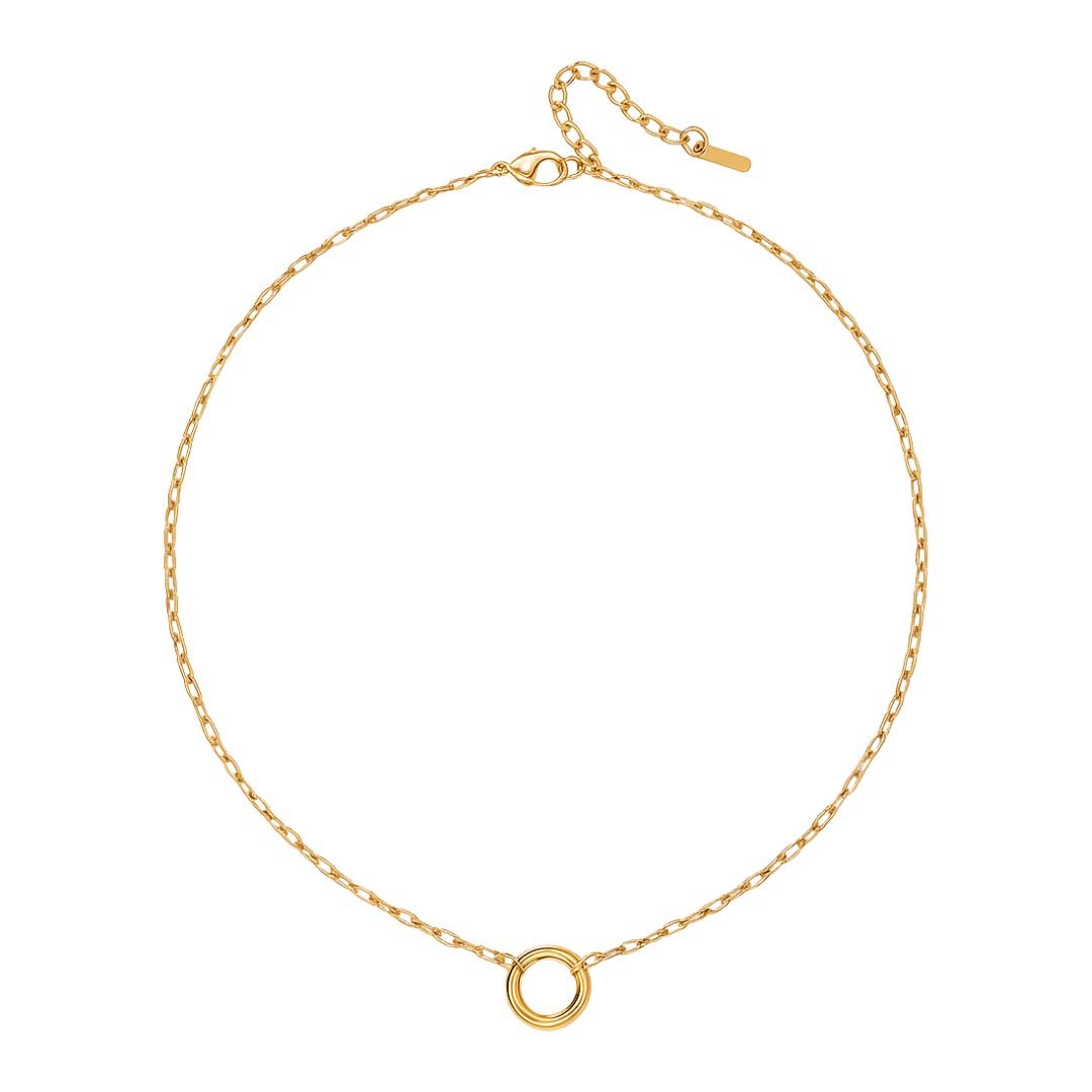 Classic Pendant Necklace - Luisa Luxe gold jewellery