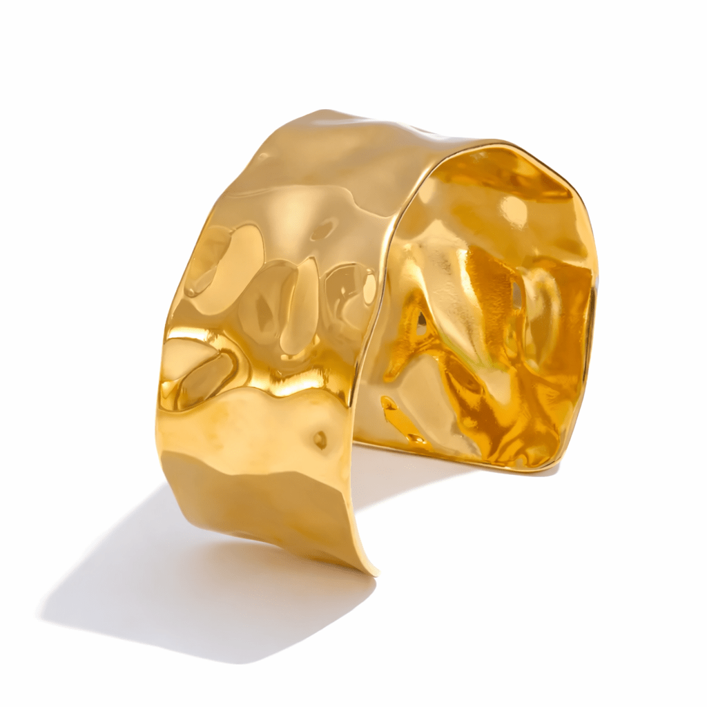 Cobalt Cuff - Luisa Luxe gold jewellery