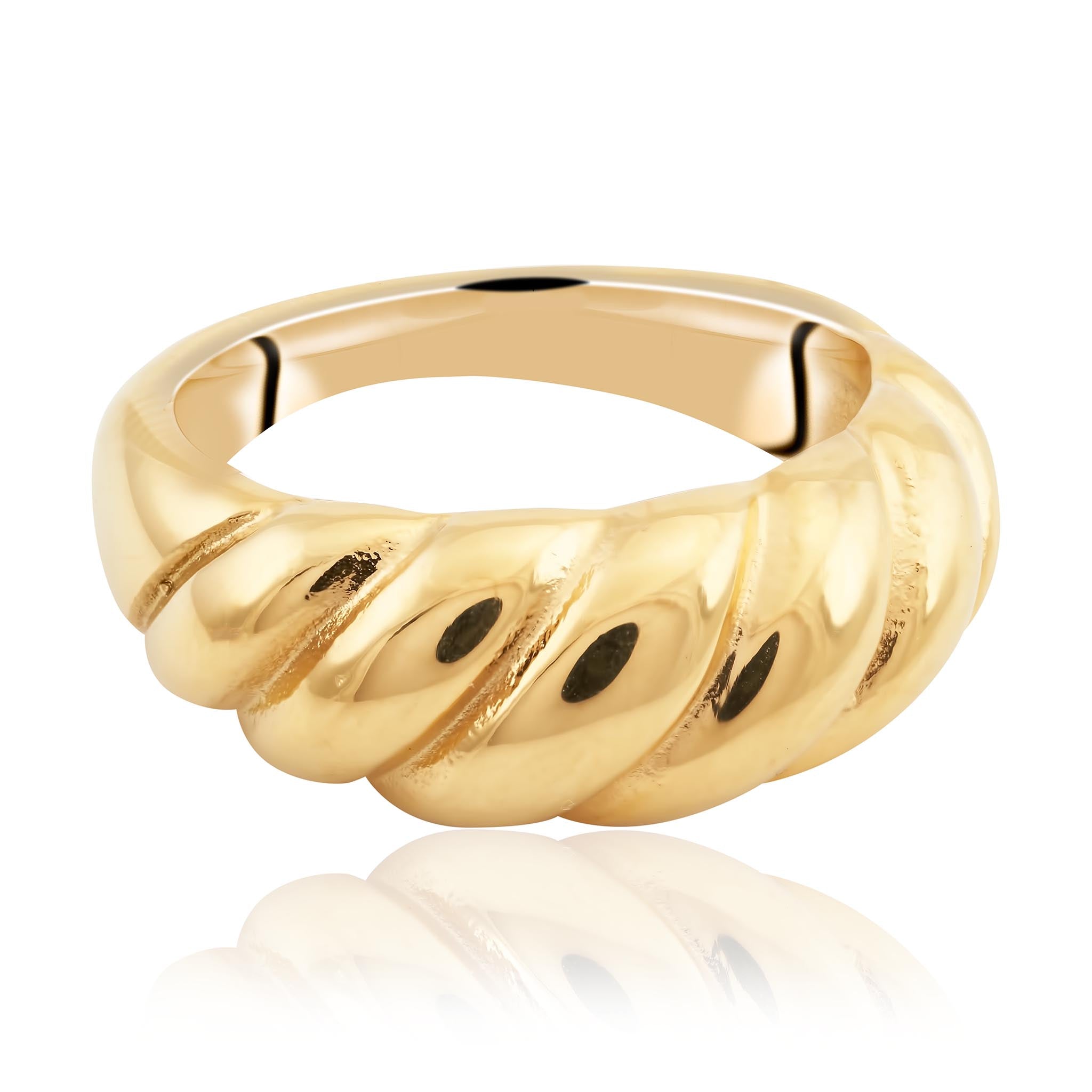 Croissant Ring - Luisa Luxe gold jewellery
