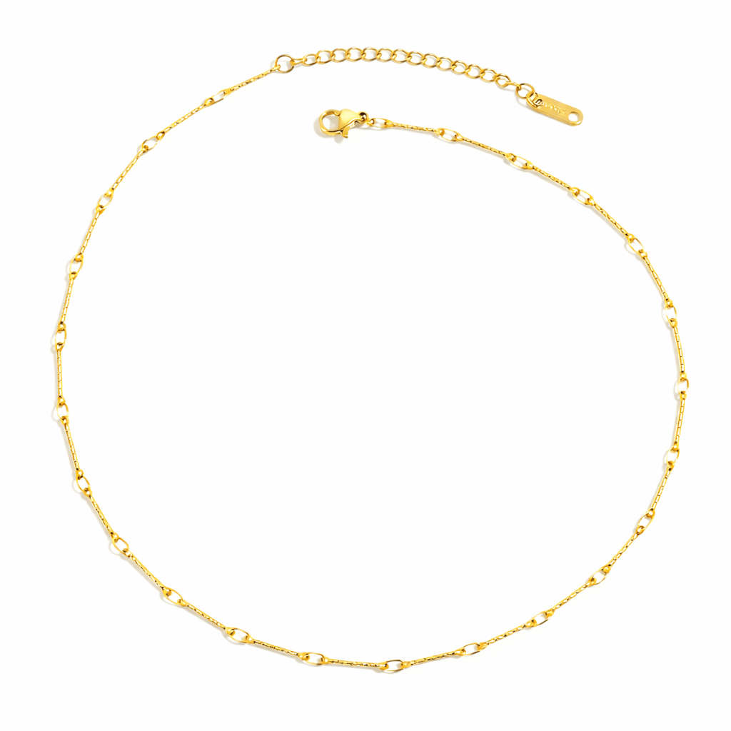 Dainty Bar Necklace - Luisa Luxe gold jewellery