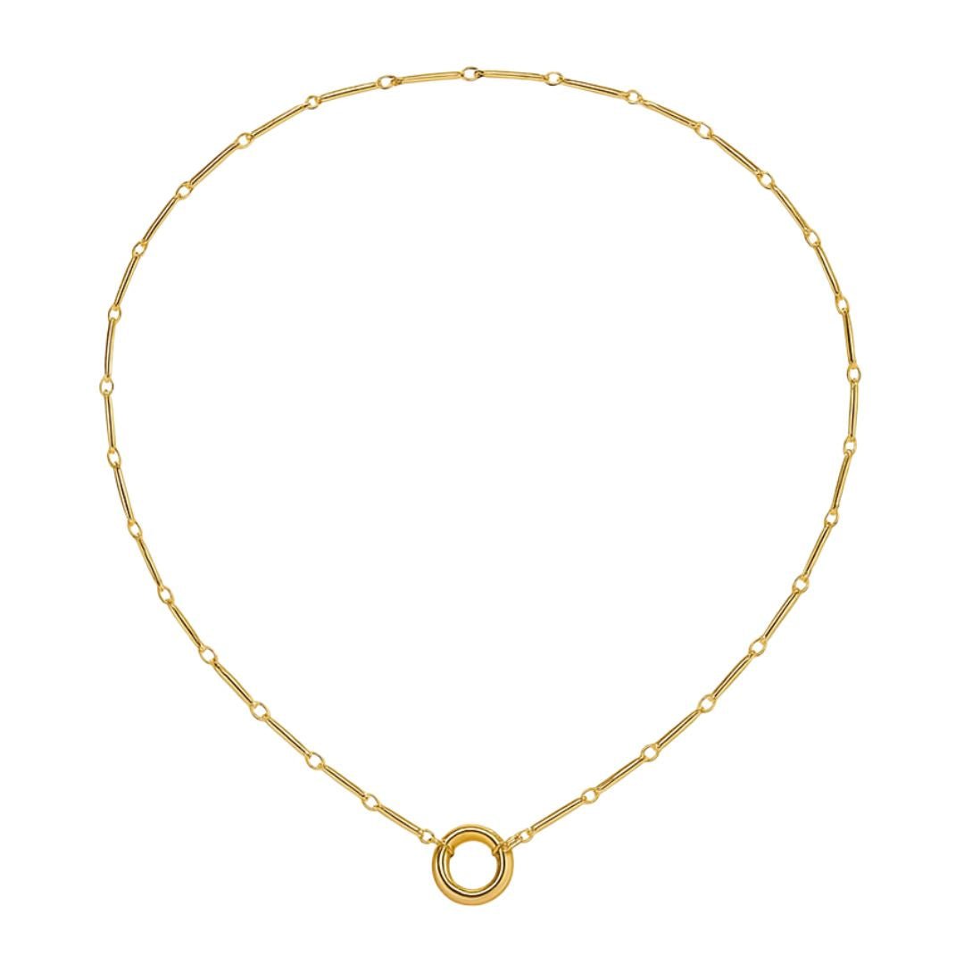 Dainty Bar Pendant Necklace - Luisa Luxe gold jewellery