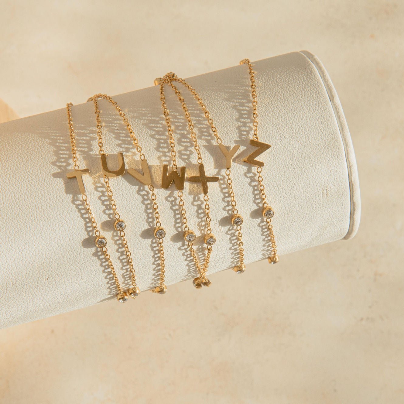 Dainty Initial Bracelet - Luisa Luxe gold jewellery