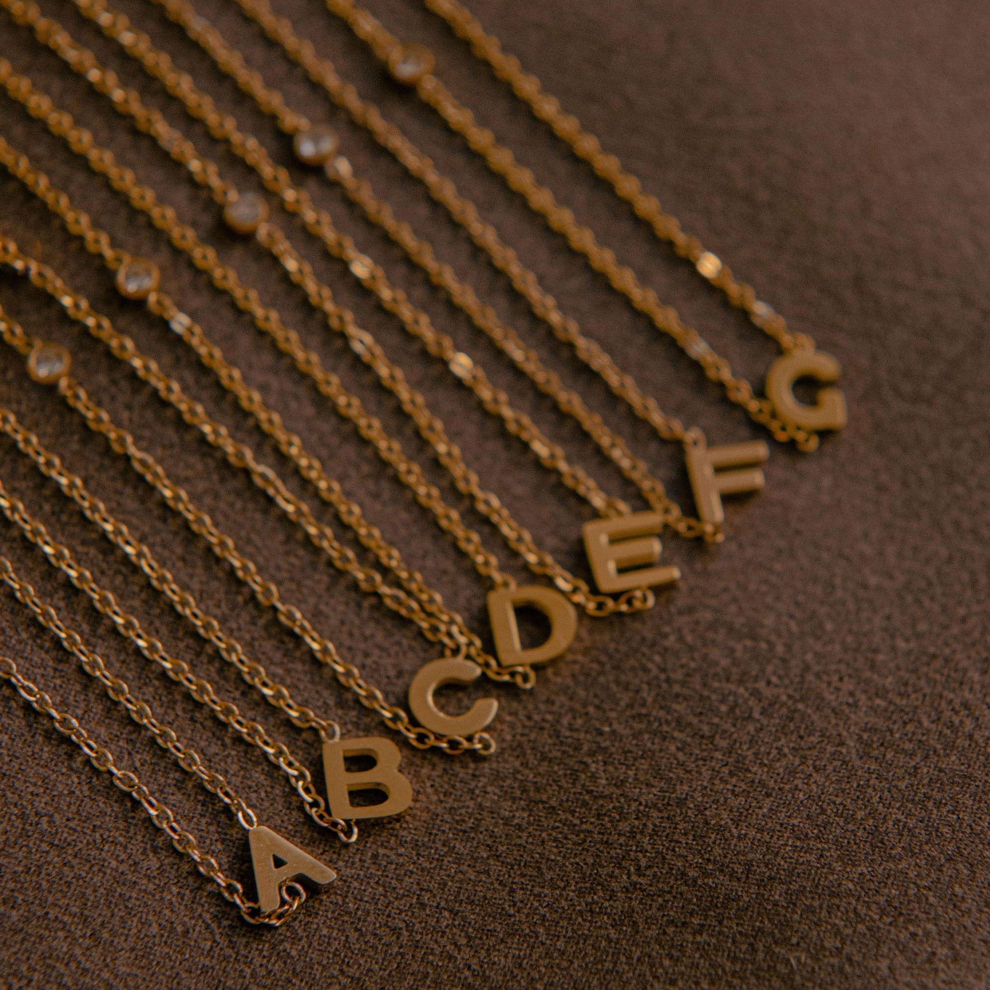 Dainty Initial Bracelet - Luisa Luxe gold jewellery