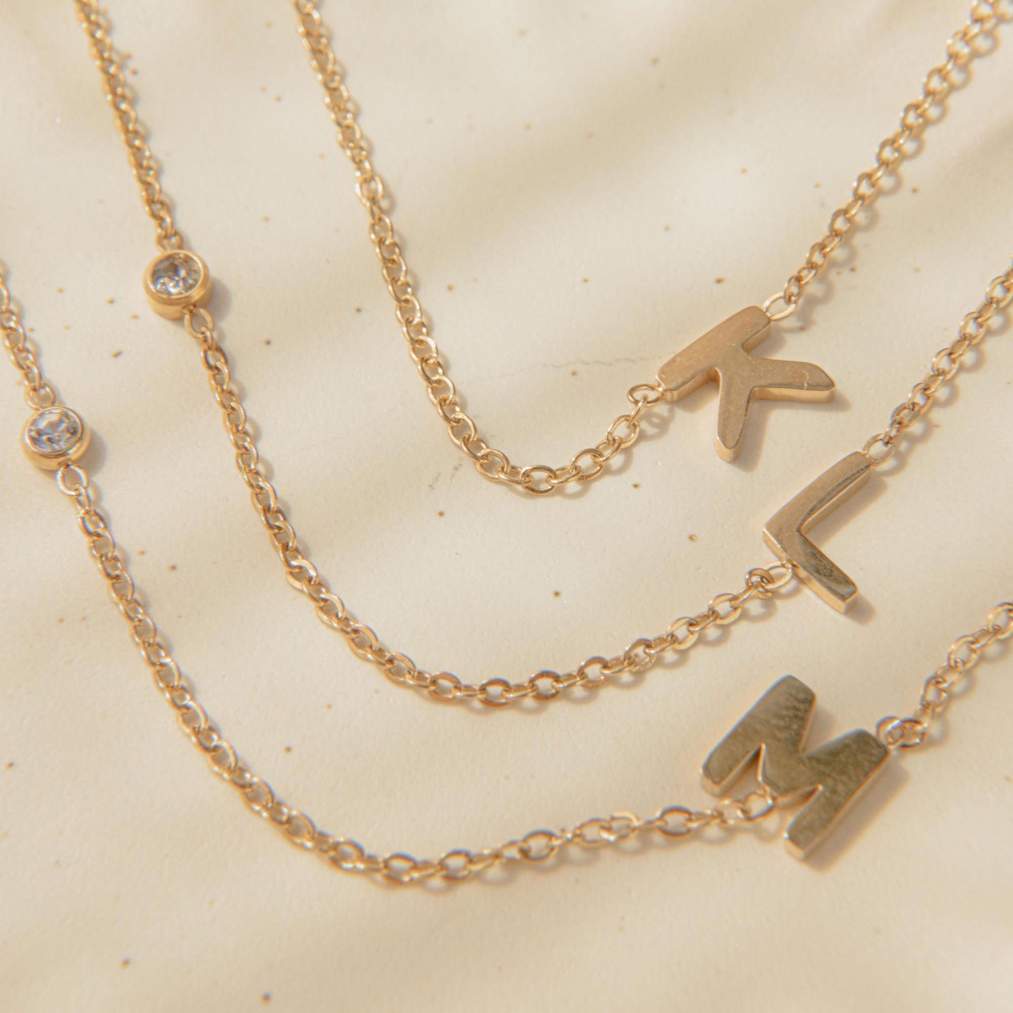 Dainty Initial Bracelet - Luisa Luxe gold jewellery