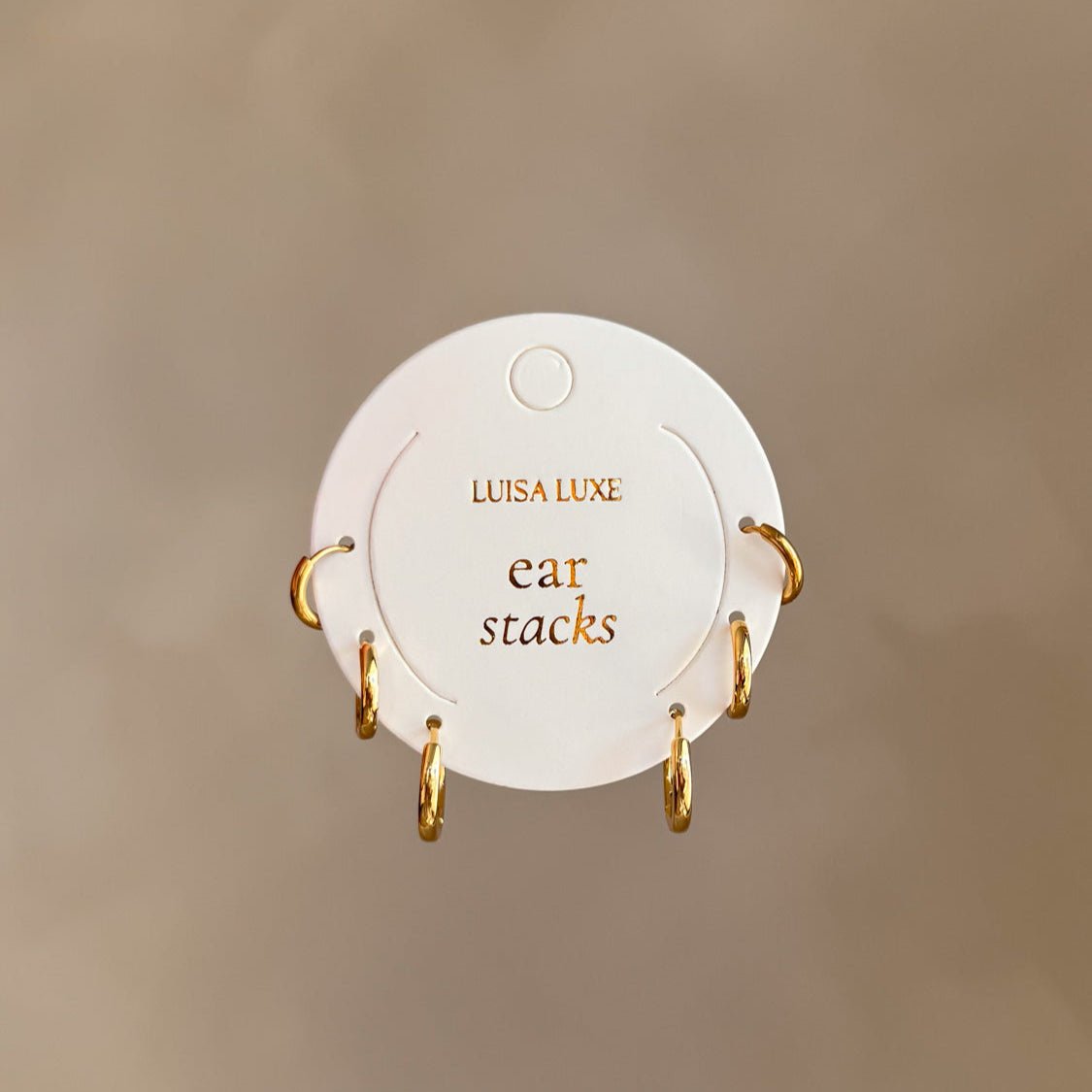Dolly Earring Stack - Luisa Luxe gold jewellery