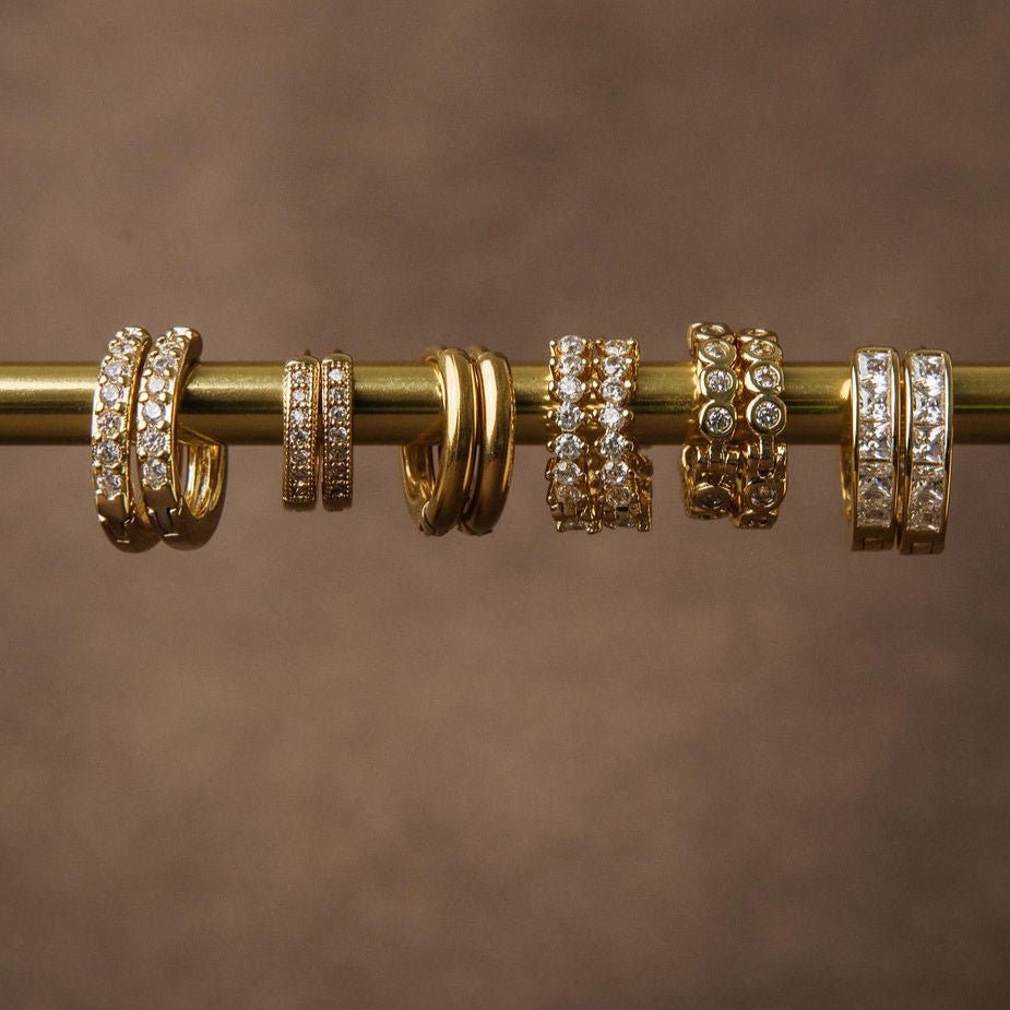 Dolly Earrings - Luisa Luxe gold jewellery