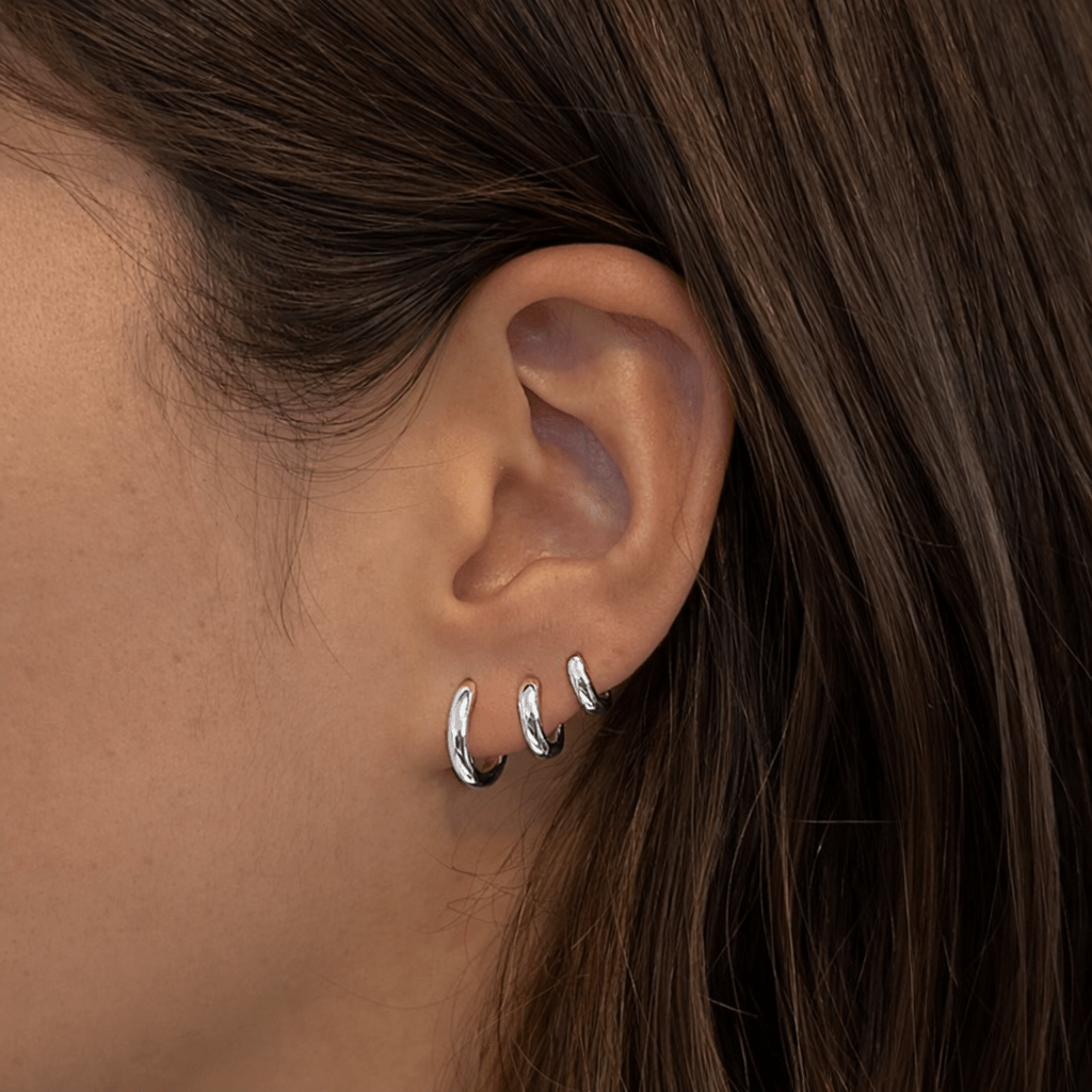 Dolly Earrings | Silver - Luisa Luxe gold jewellery