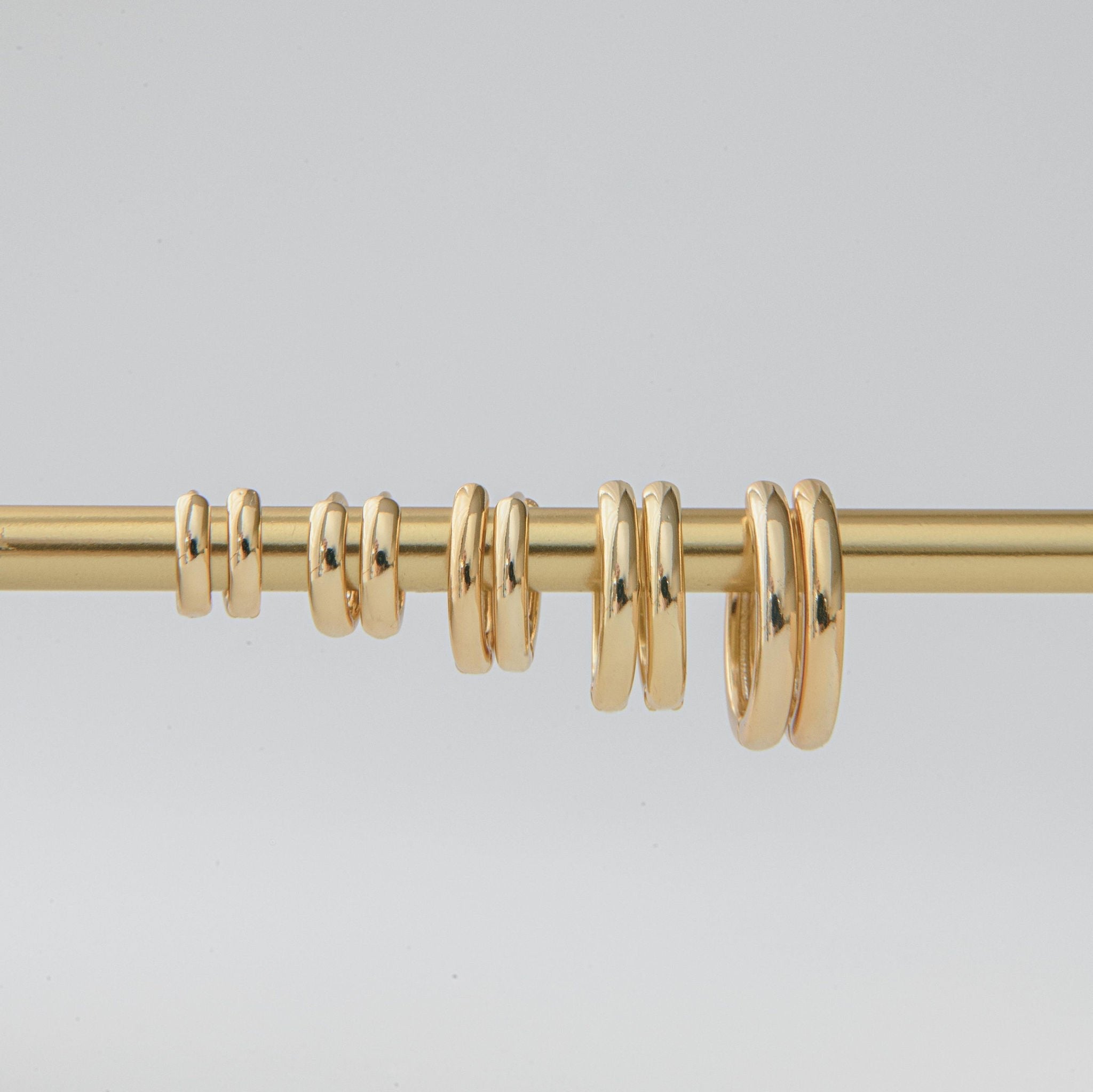 Dolly Single Huggie - Luisa Luxe gold jewellery