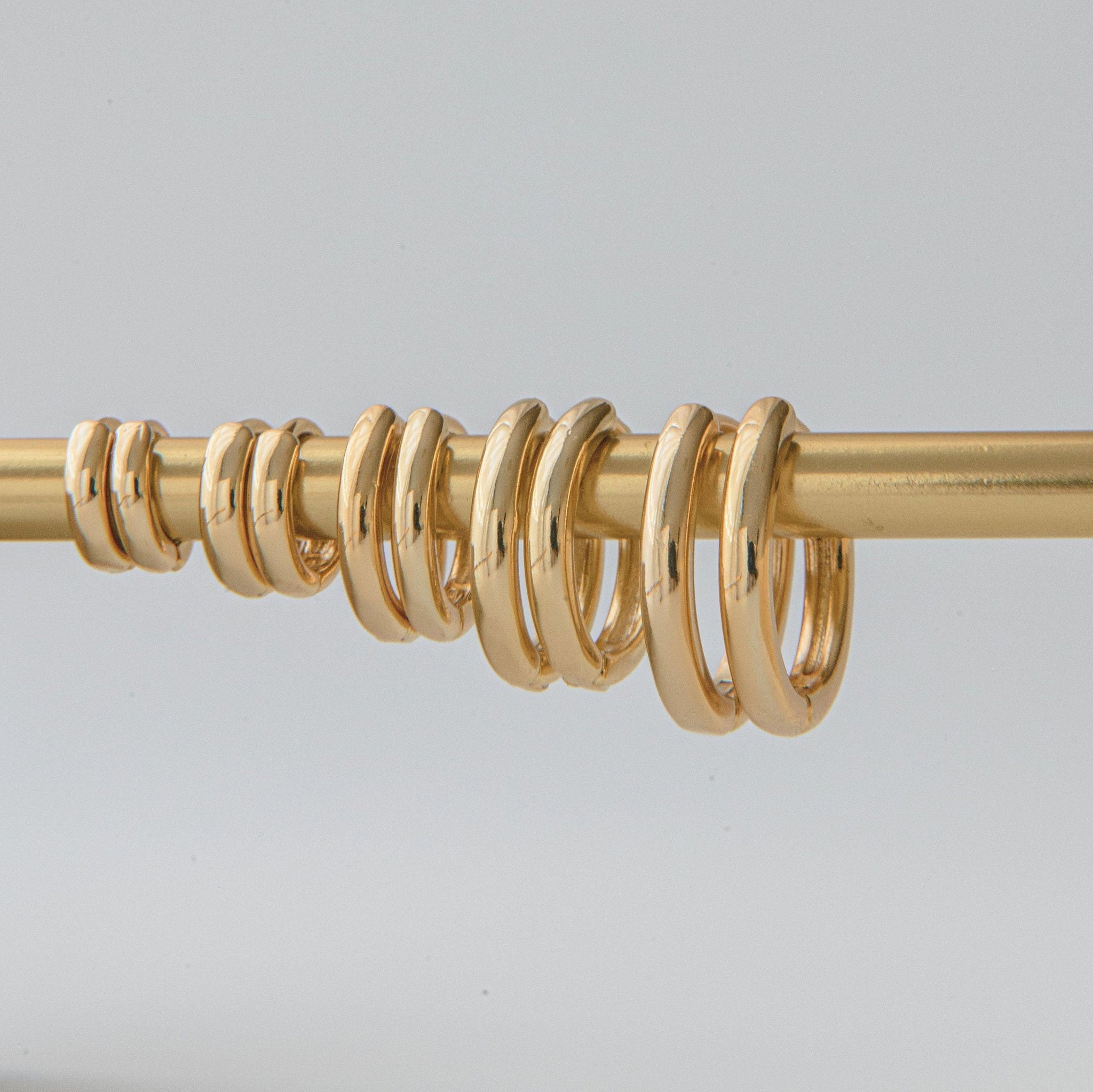 Dolly Single Huggie - Luisa Luxe gold jewellery