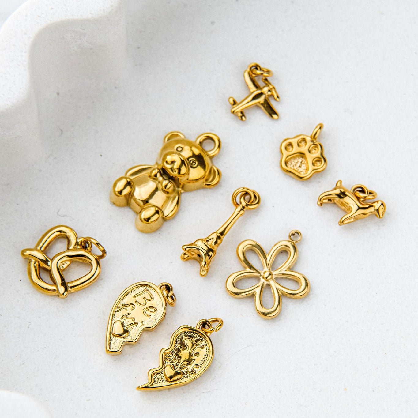 Eiffel Tower Charm - Luisa Luxe gold jewellery