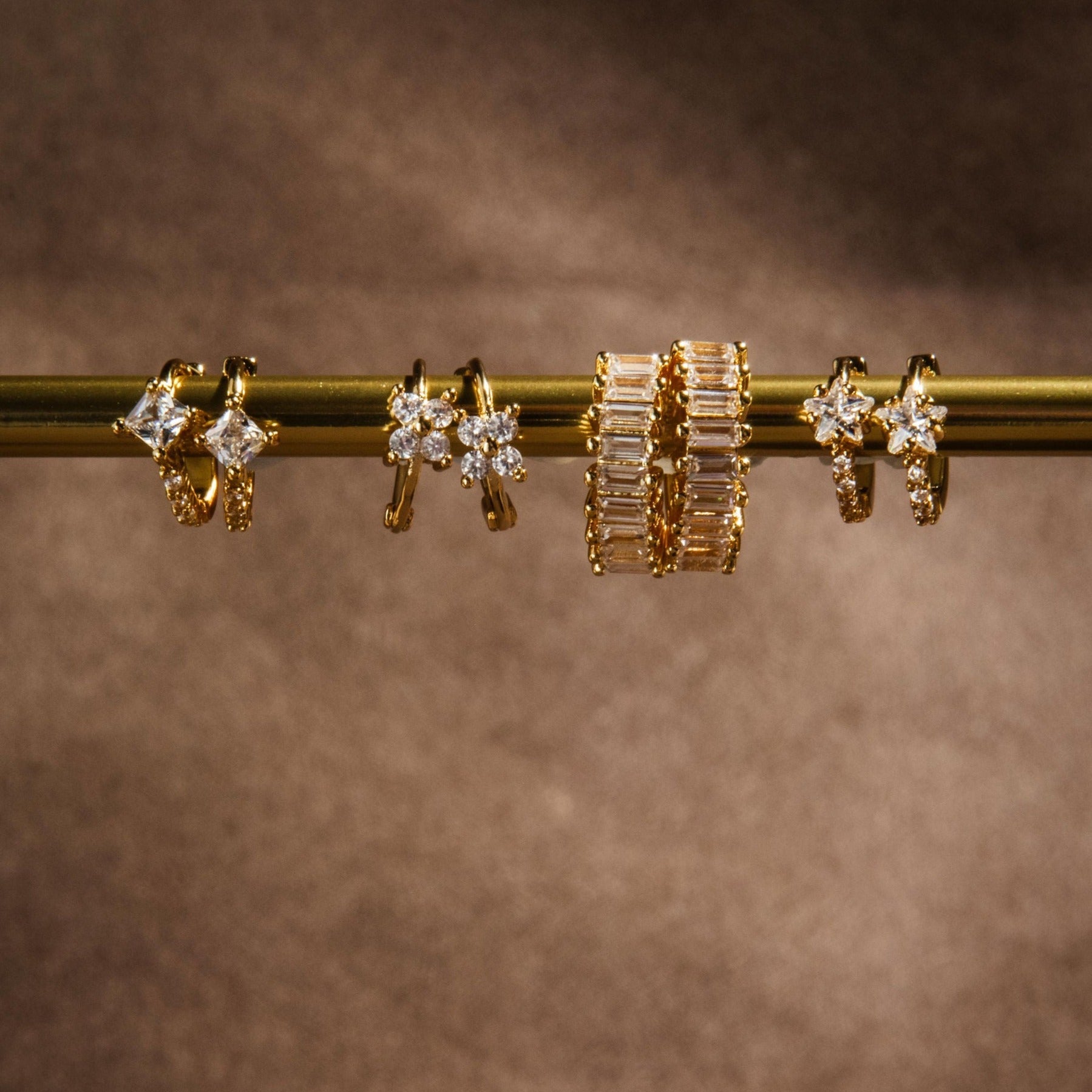 Elain Earrings - Luisa Luxe gold jewellery