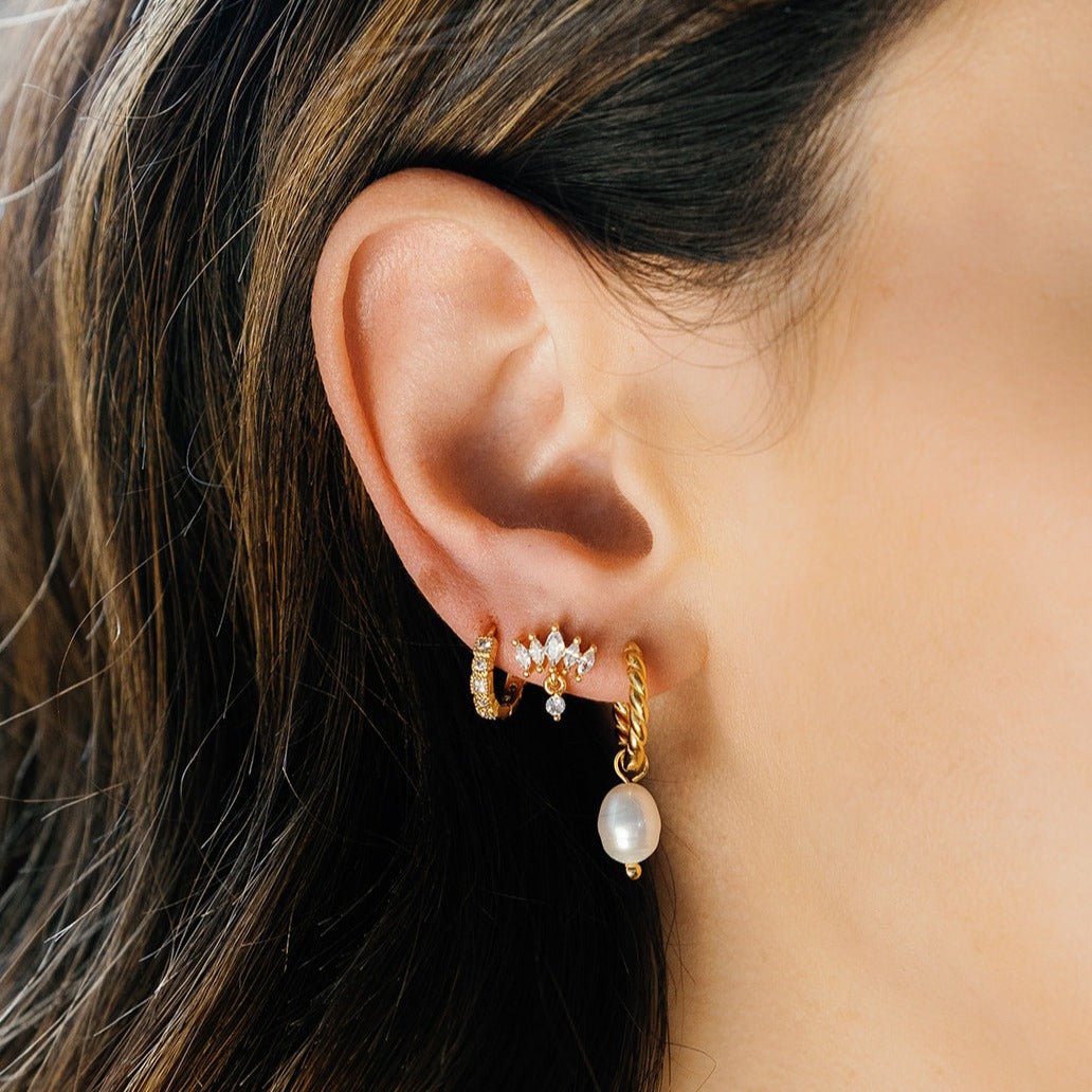 Eliza Earrings - Luisa Luxe gold jewellery