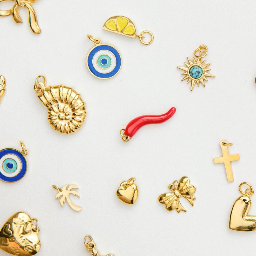 Evil Eye Charm - Luisa Luxe gold jewellery