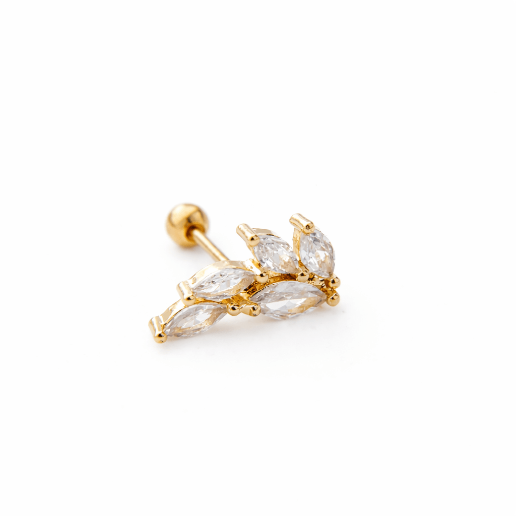 Faye Single Earring - Luisa Luxe gold jewellery
