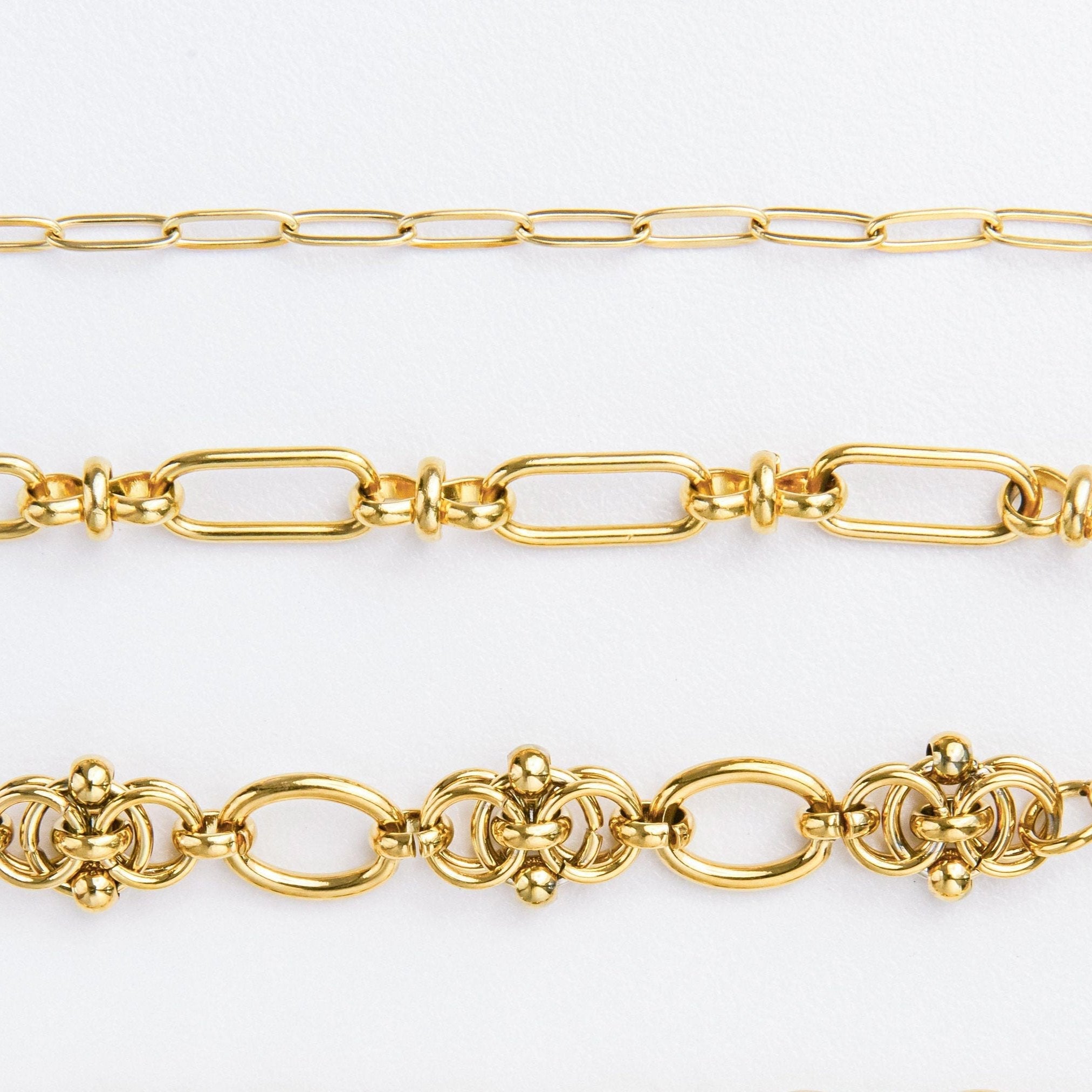 Fine Paperclip Bracelet - Luisa Luxe gold jewellery