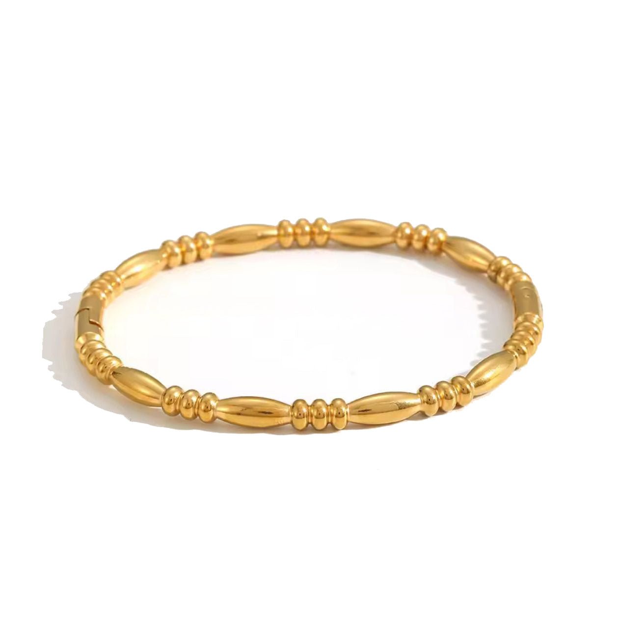 Greta Bangle | Gold - Luisa Luxe gold jewellery
