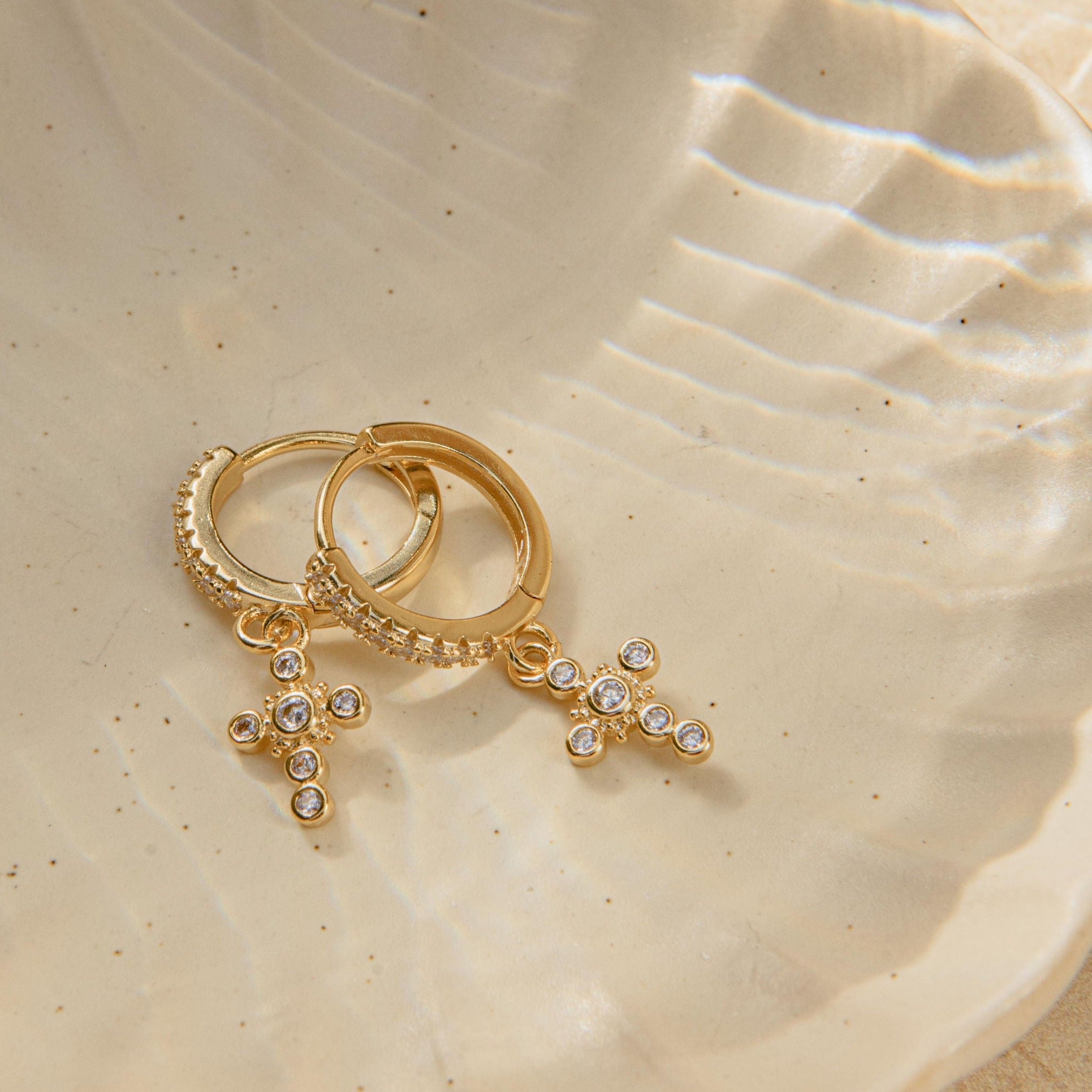 Hope Earrings - Luisa Luxe gold jewellery