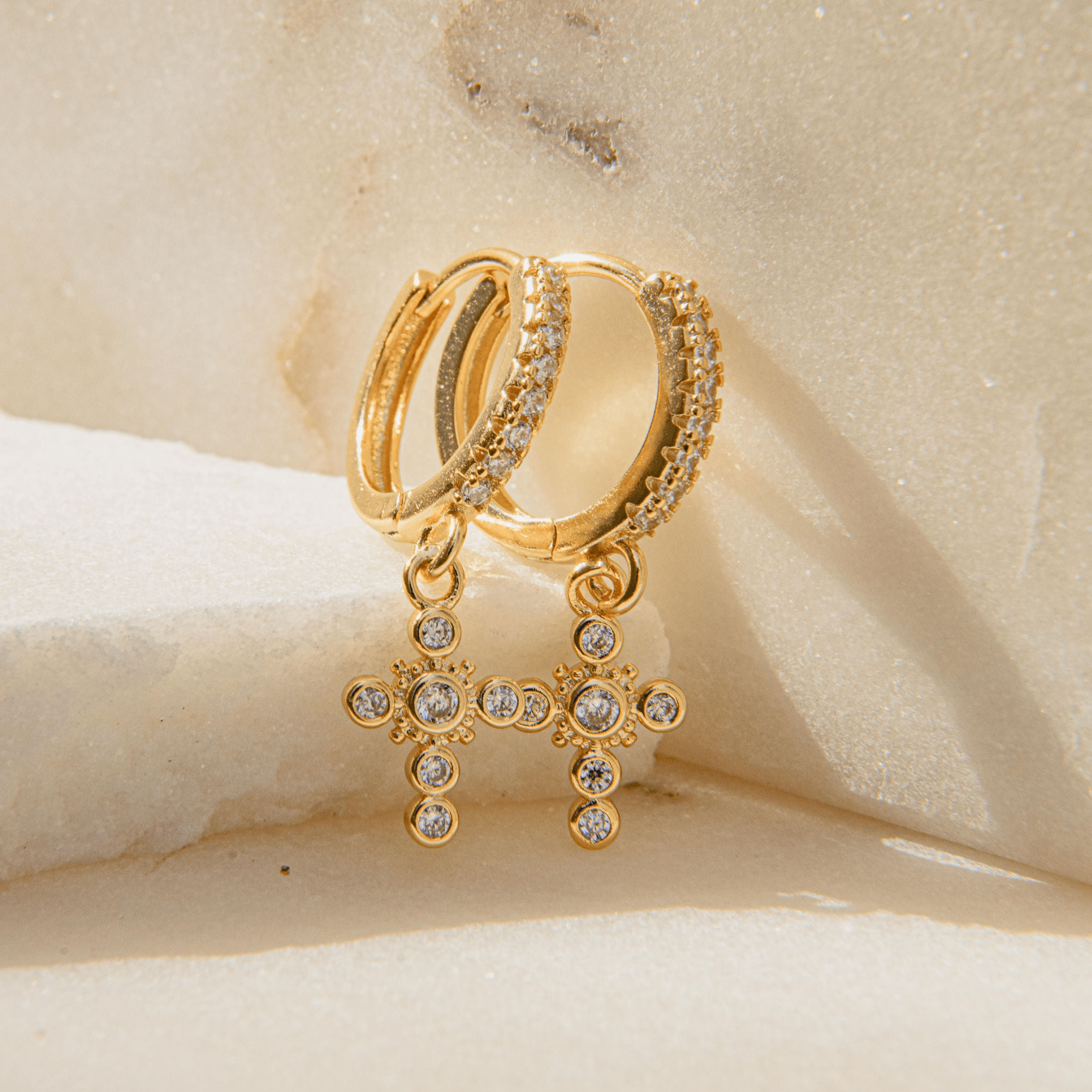 Hope Earrings - Luisa Luxe gold jewellery