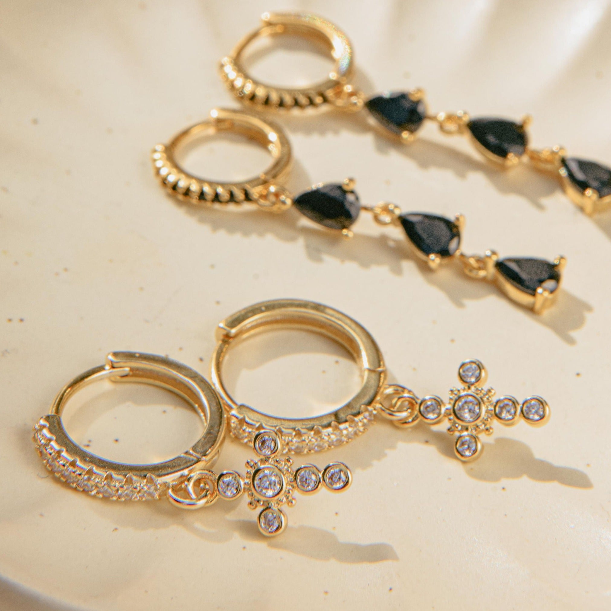 Hope Earrings - Luisa Luxe gold jewellery