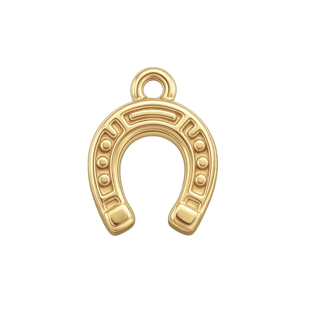 Horseshoe Charm - Luisa Luxe gold jewellery