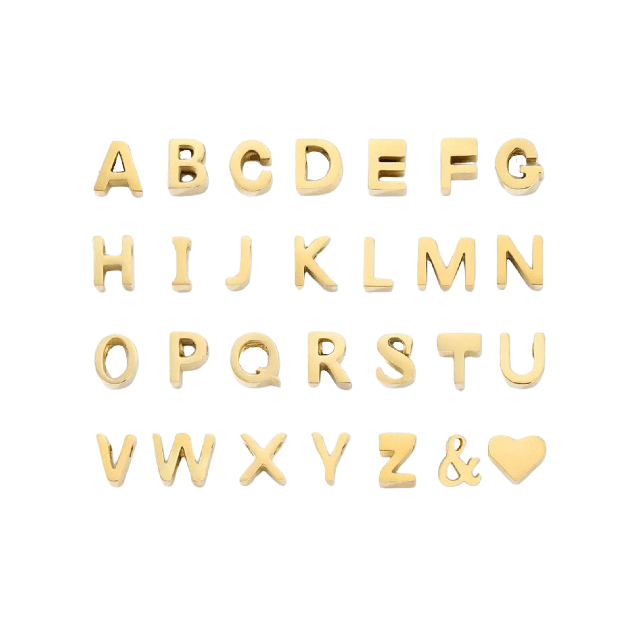 Initial Charm - Luisa Luxe gold jewellery