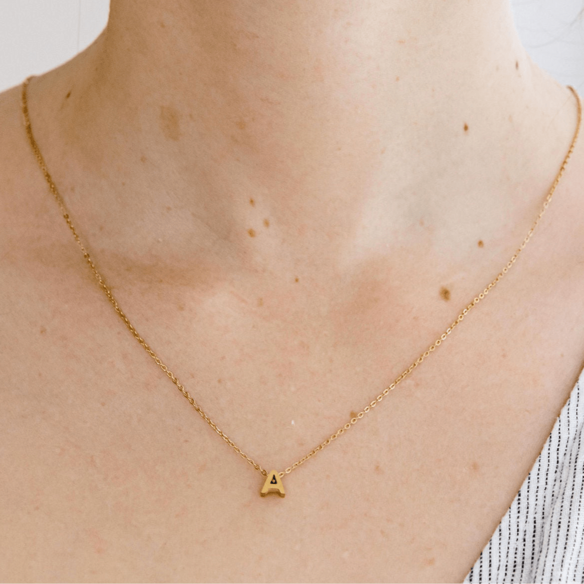 Initial Charm - Luisa Luxe gold jewellery