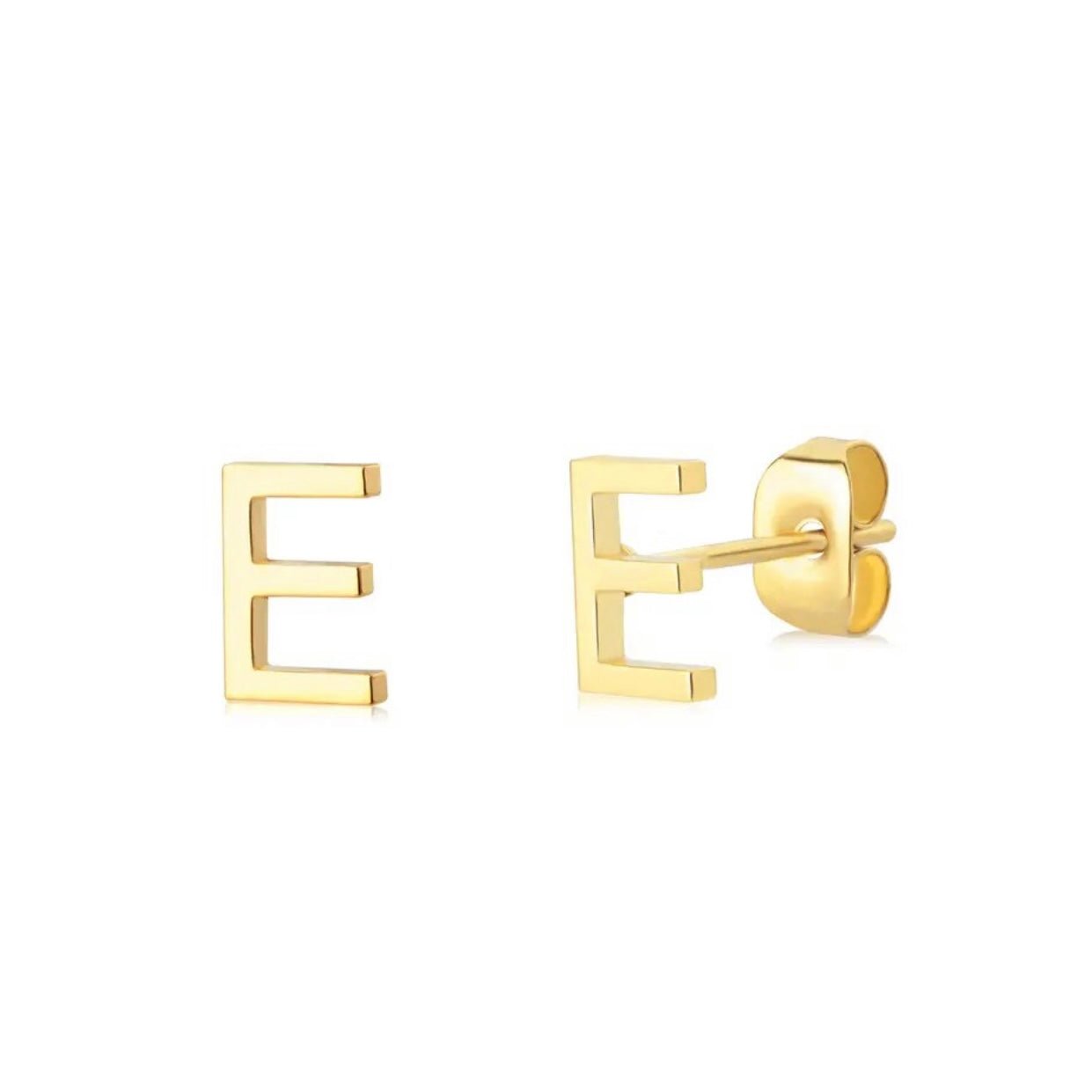 Initial Earrings - Luisa Luxe gold jewellery