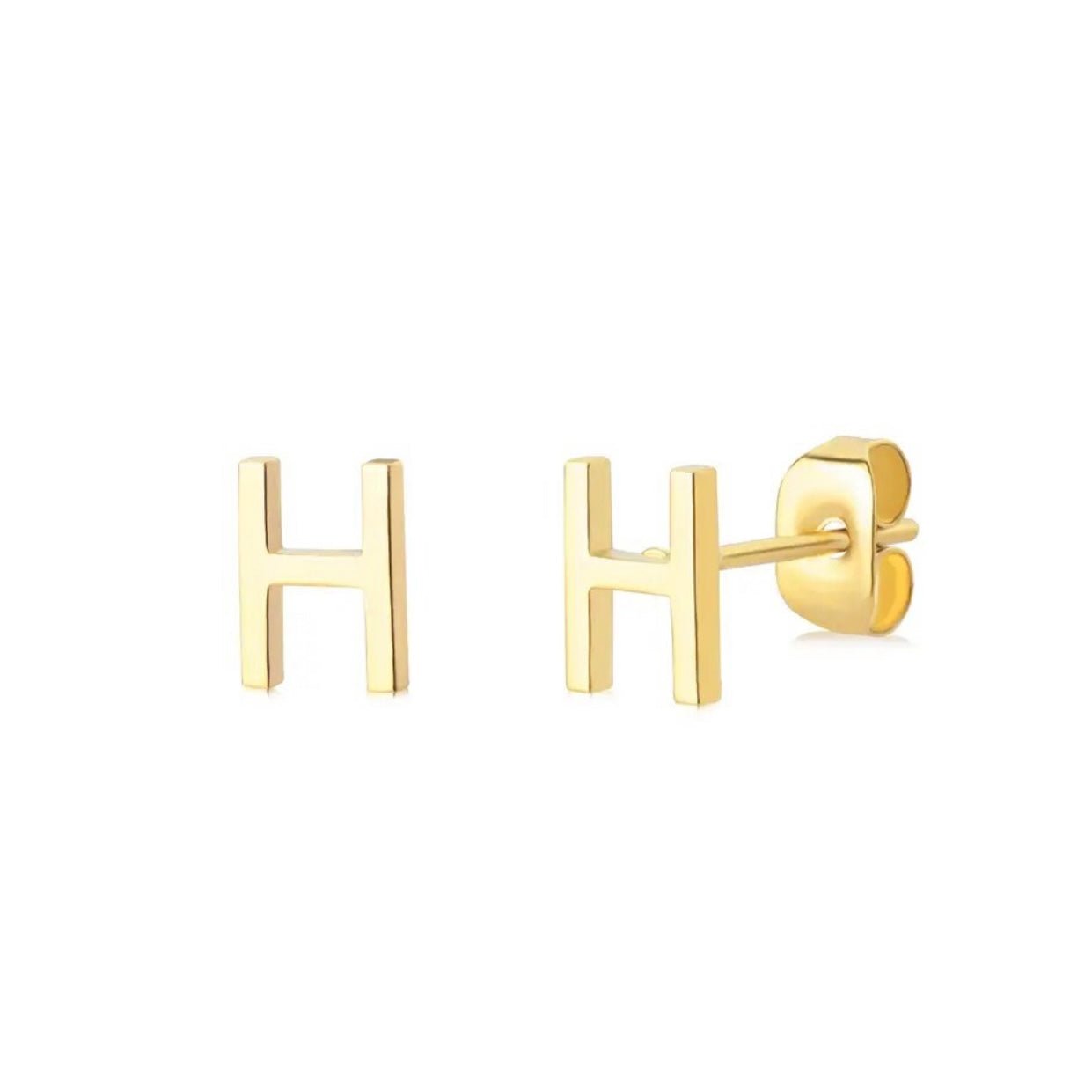 Initial Earrings - Luisa Luxe gold jewellery