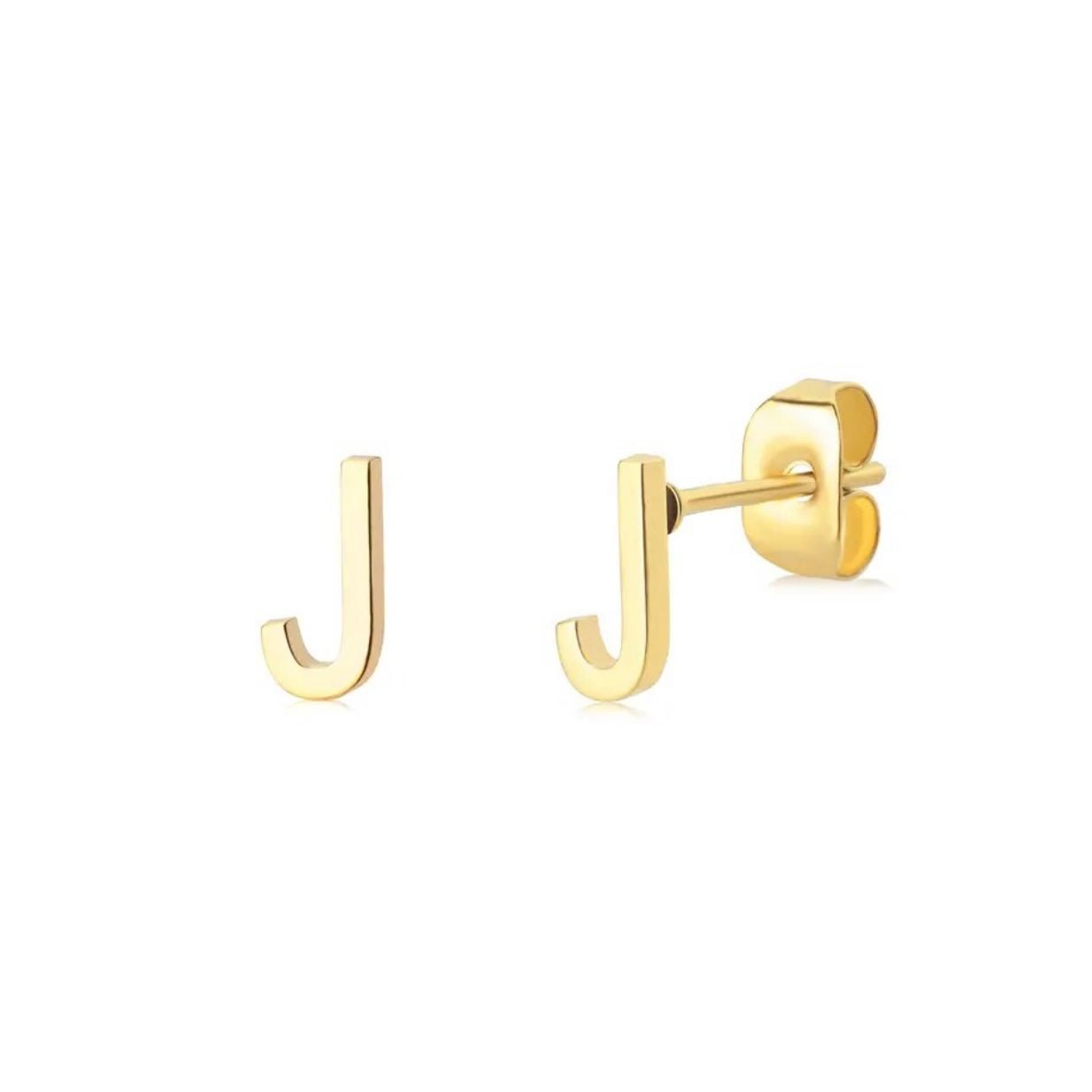 Initial Earrings - Luisa Luxe gold jewellery