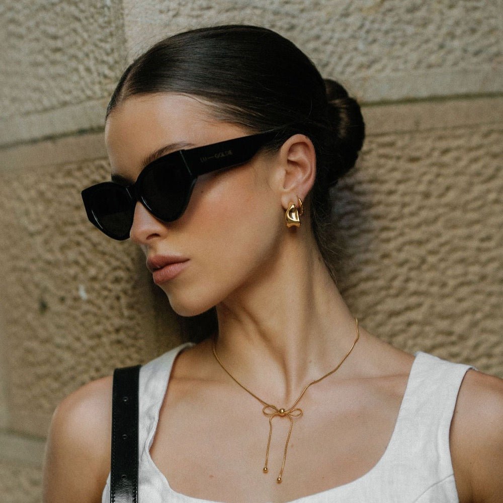 Jade Earrings - Luisa Luxe gold jewellery
